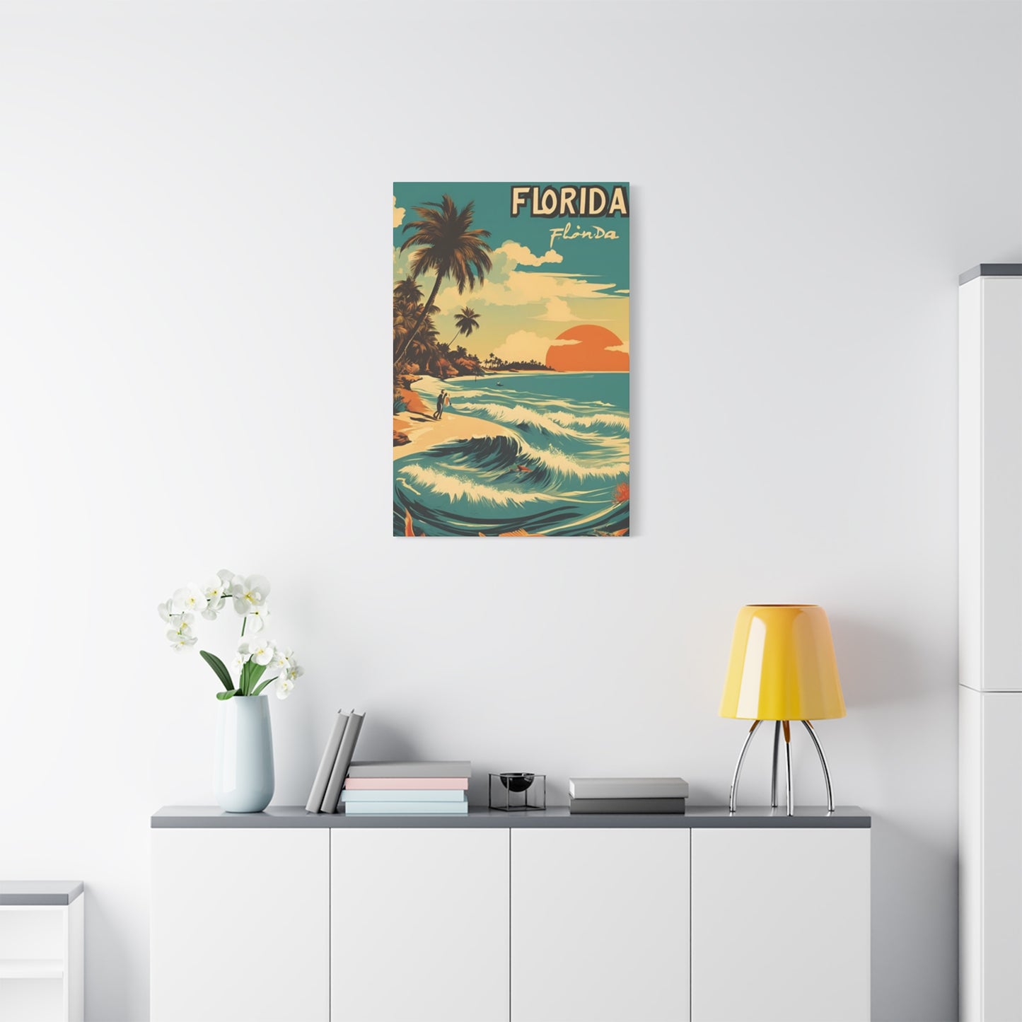 Florida Beach Poster Wall Art & Canvas Prints