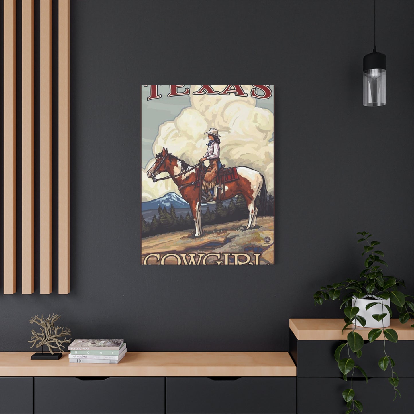 Texas Cowgirl Wall Art & Canvas Prints