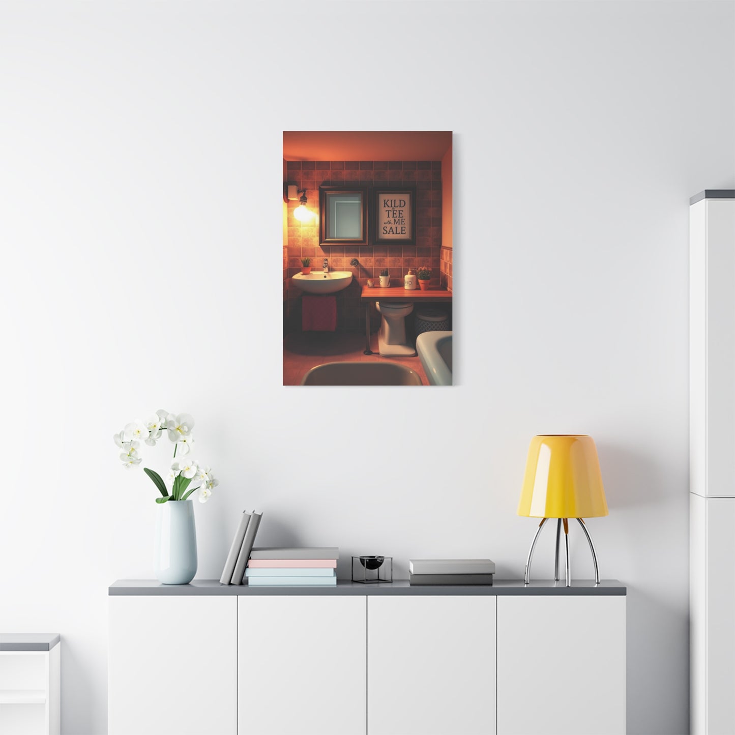 Kid’s Bathroom Art Canvas Art 4 Wall Art & Canvas Print