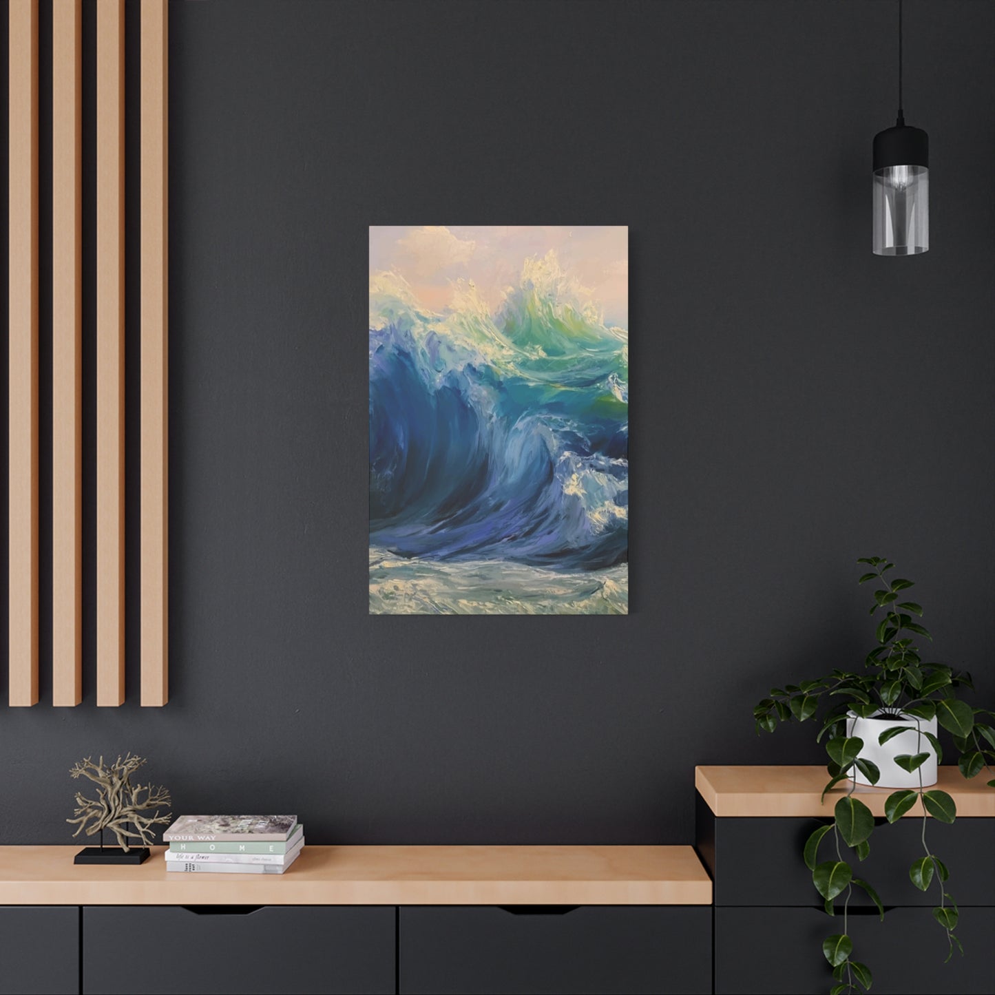 Waves In Sea Wall Art & Canvas Prints