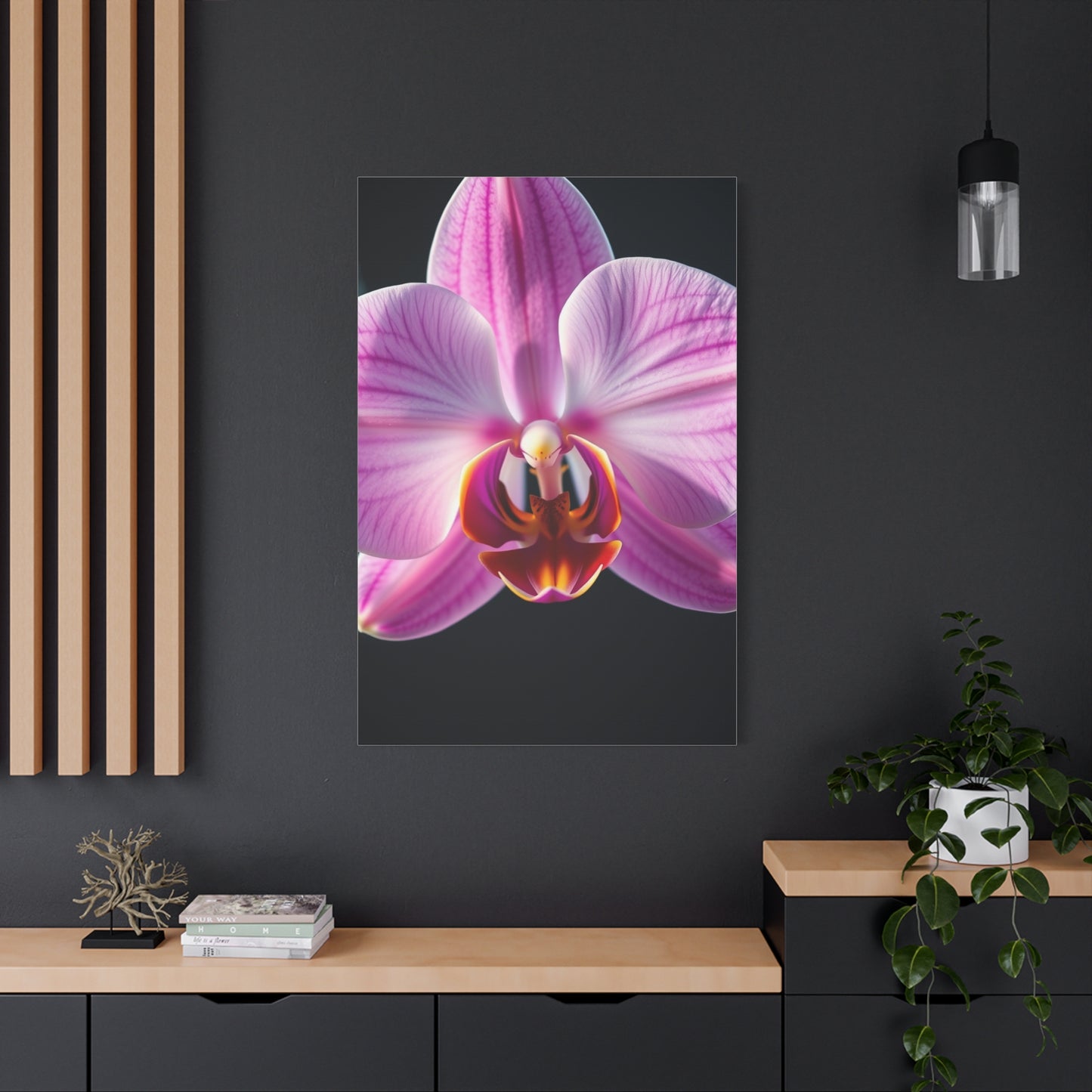 Supreme Orchid Flower Art Wall Art & Canvas Print