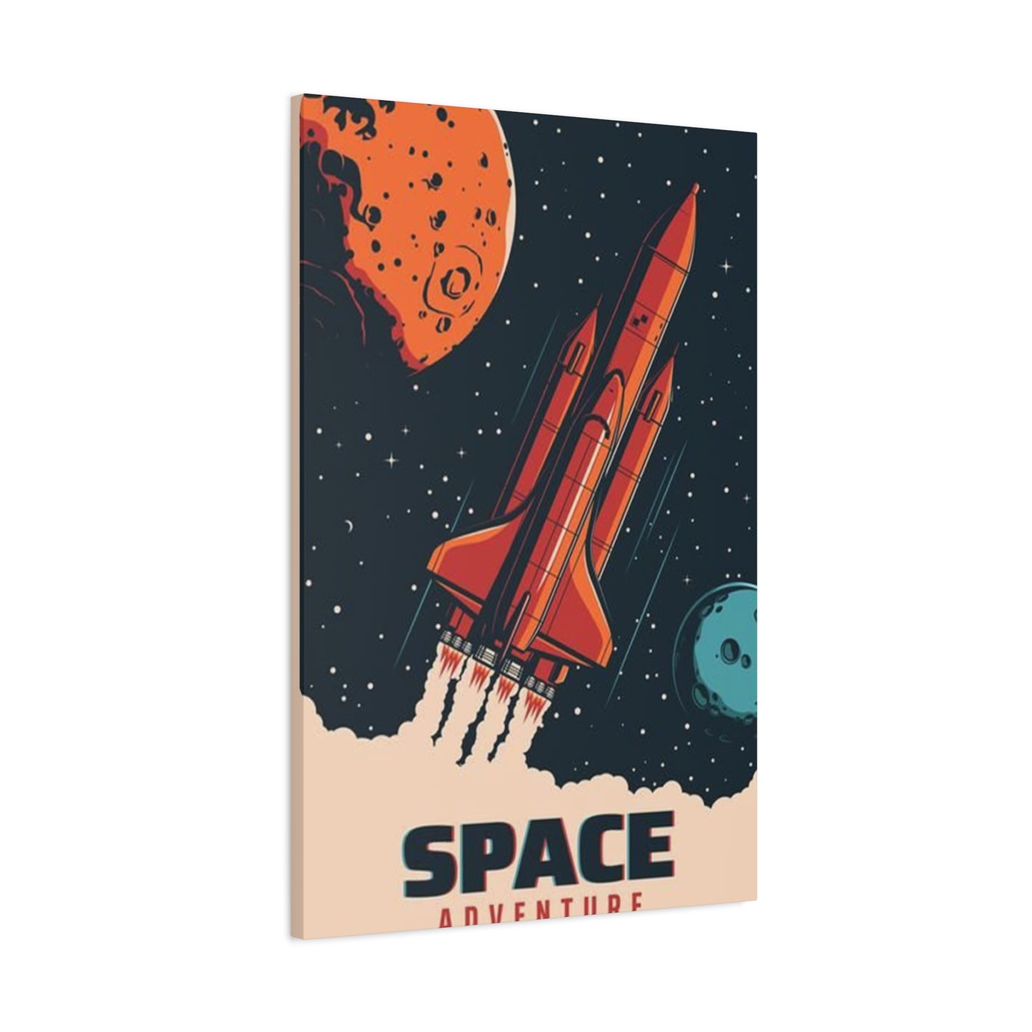 Space Adventure Poster Wall Art & Canvas Prints