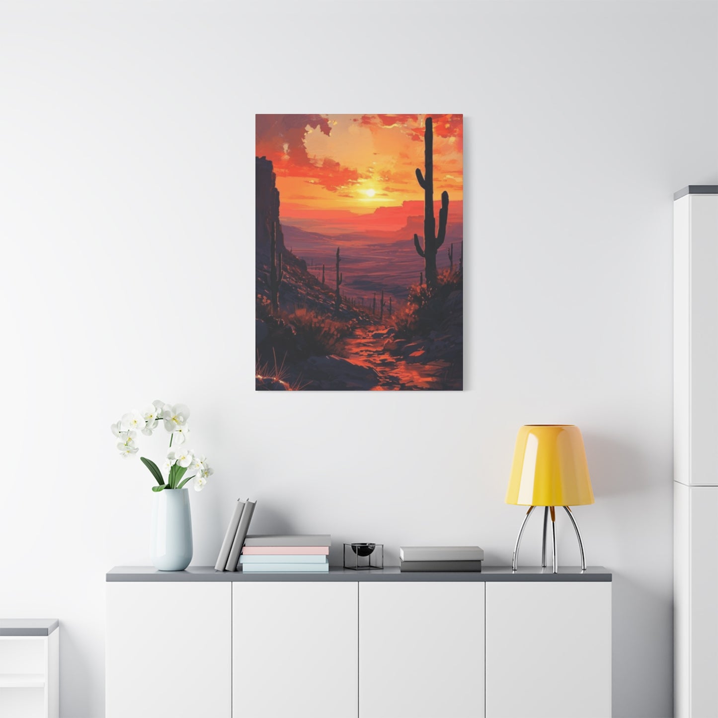 Arizona Desert Sky Sunset Wall Art & Canvas Prints