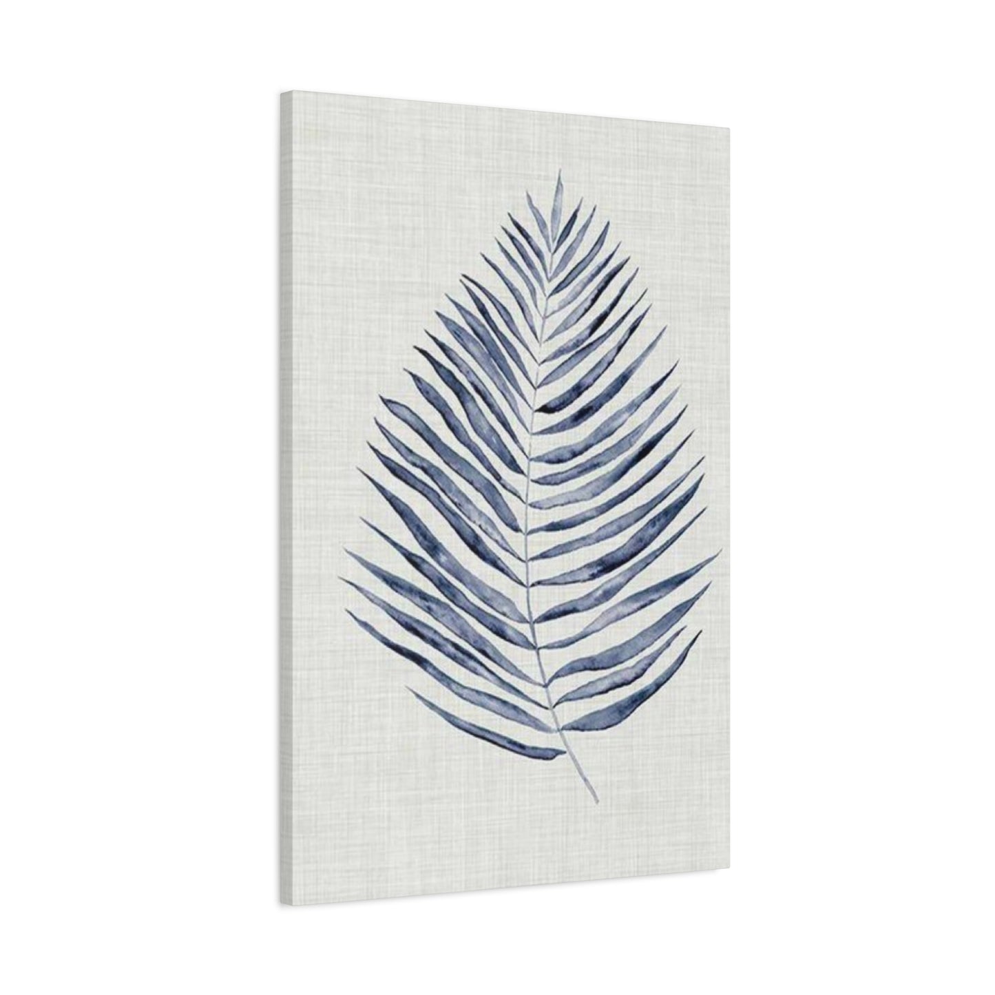 Blue Leaf Entryway Wall Art & Canvas Prints