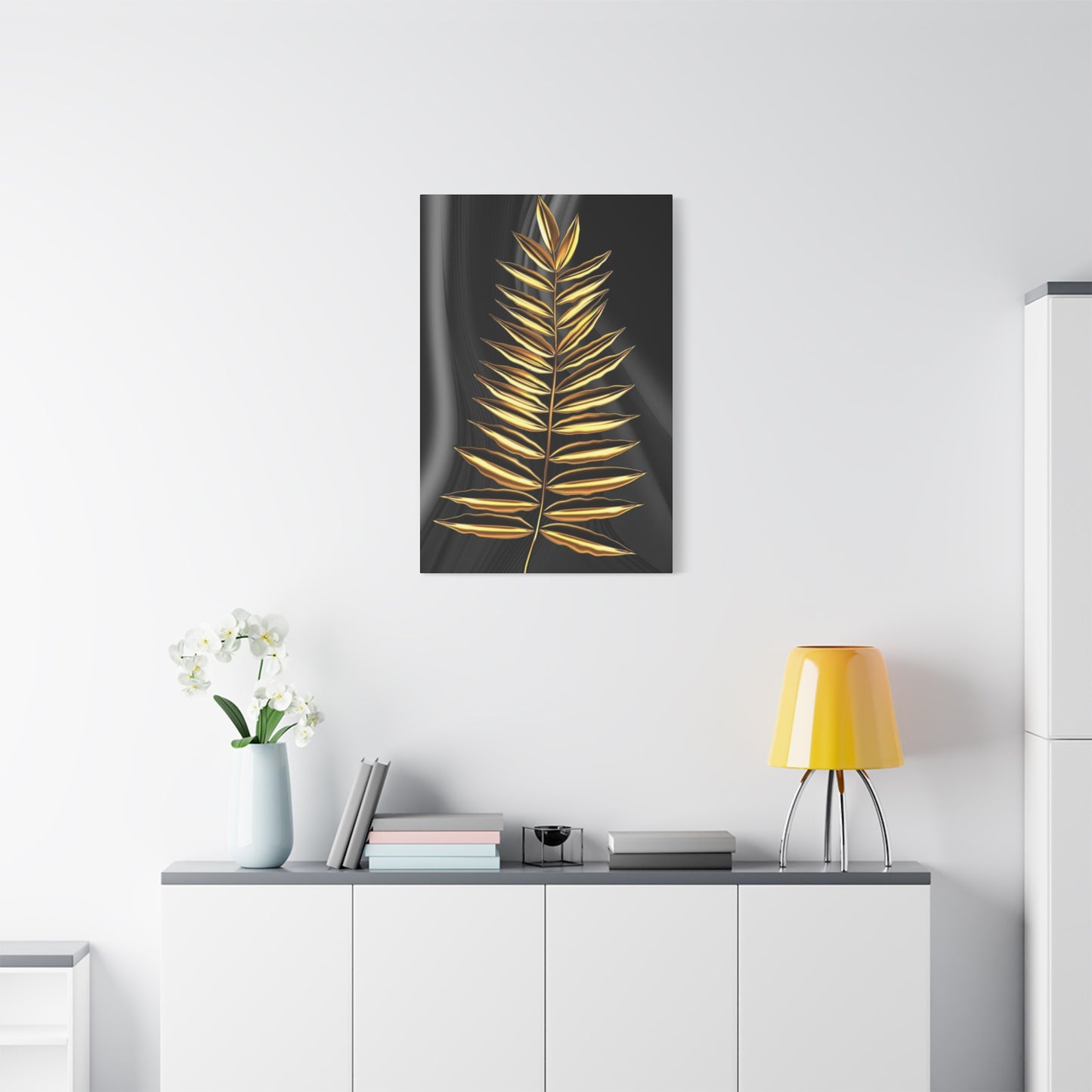 Golden Leaf Wall Art & Canvas Prints