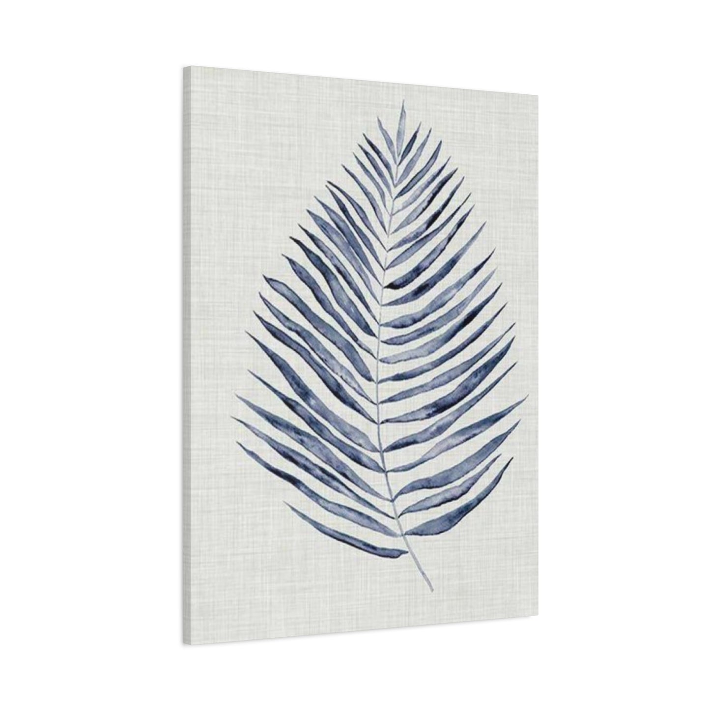 Blue Leaf Entryway Wall Art & Canvas Prints
