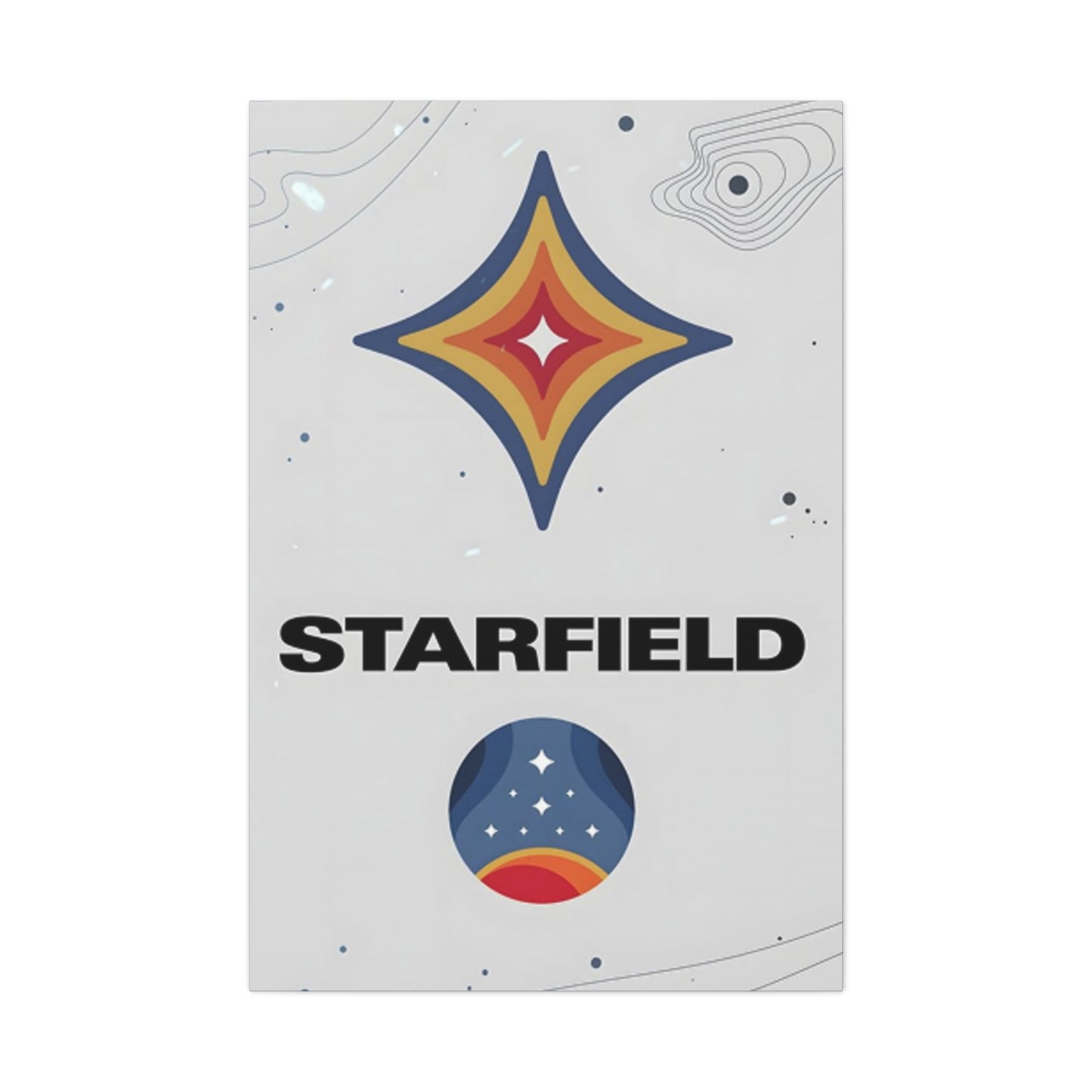 Starfield Poster Wall Art & Canvas Prints