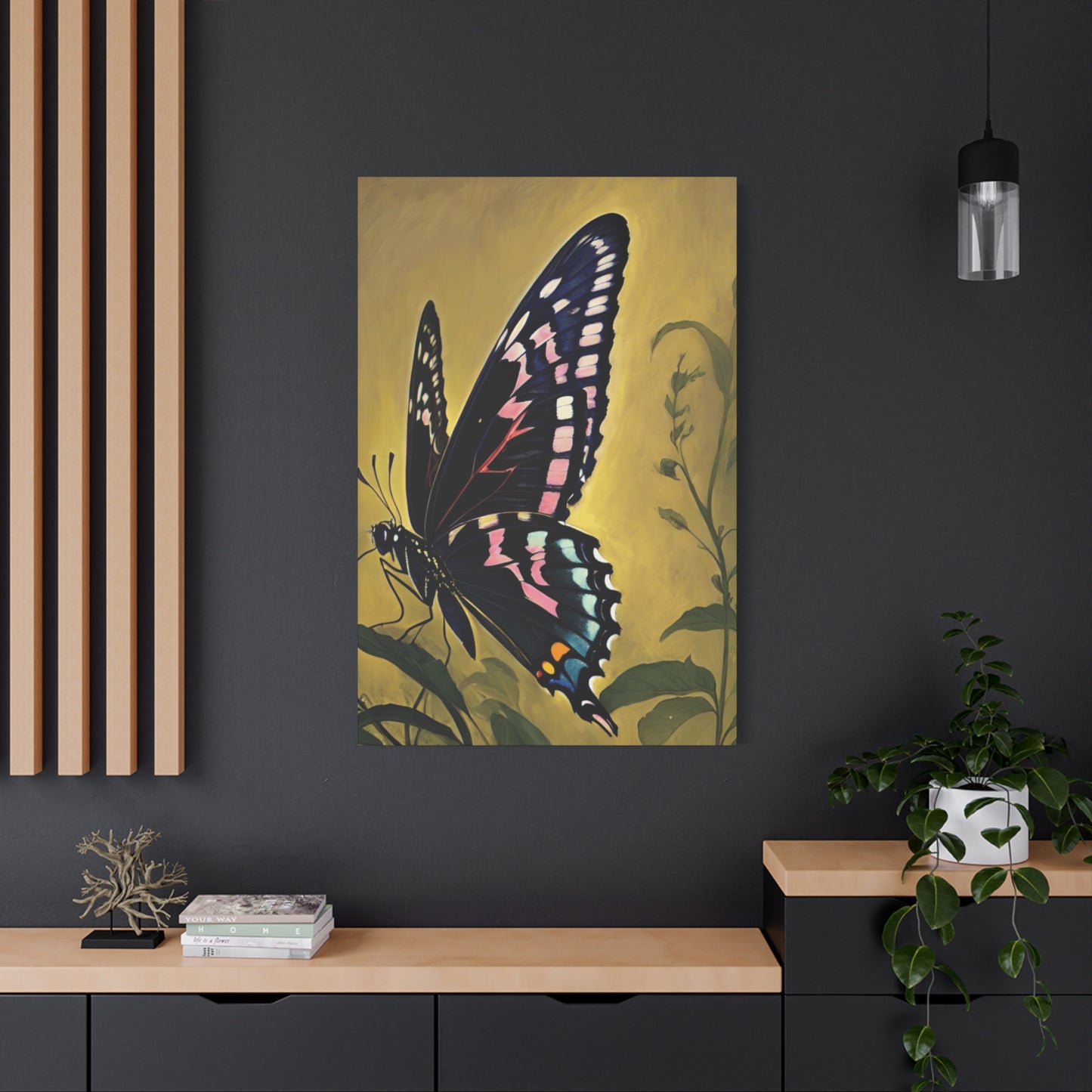Dark and Bright Butterfly Wall Art & Canvas Prints