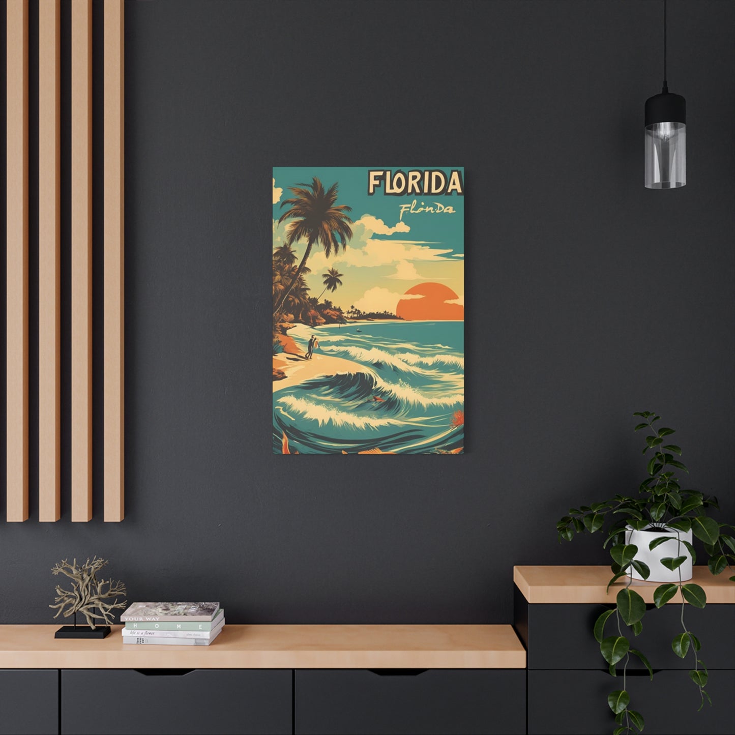 Florida Beach Poster Wall Art & Canvas Prints