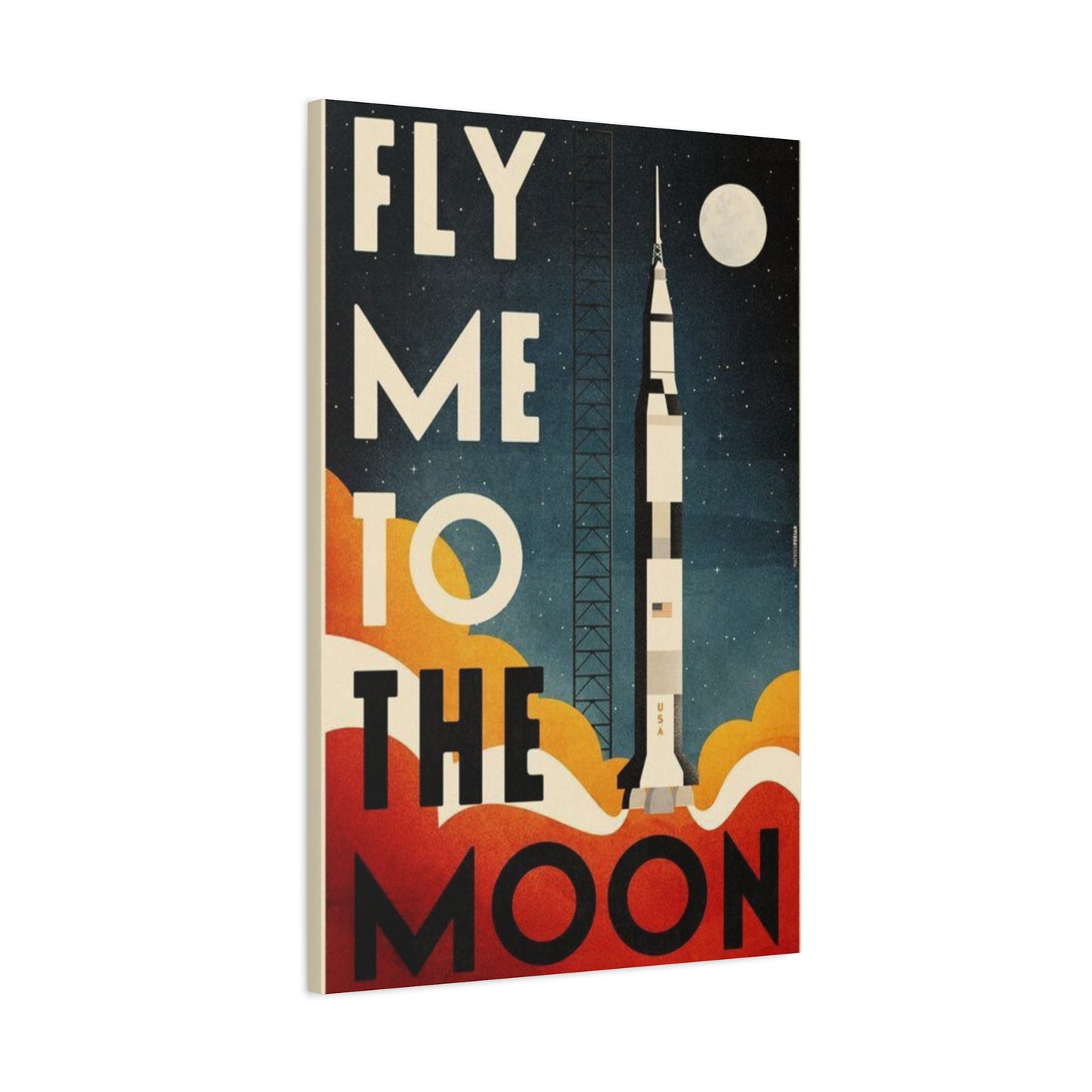 Fly Me To The Moon Wall Art & Canvas Prints