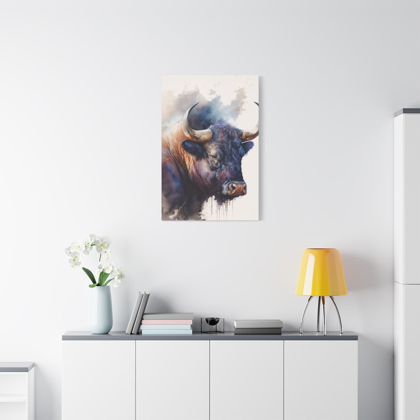 Old Bull Wall Art & Canvas Prints