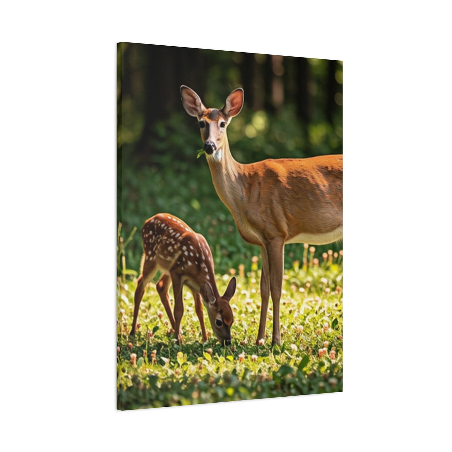 Deer Family Wall Art & Canvas Prints