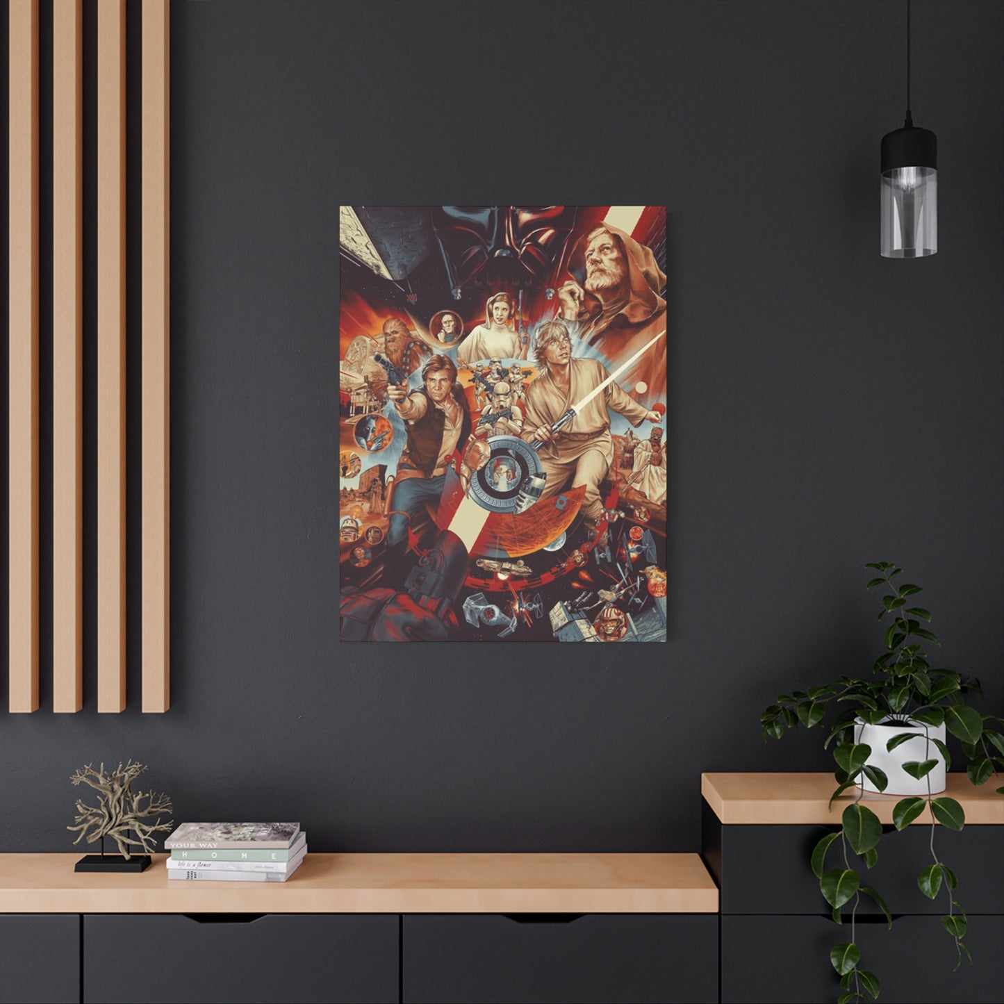 Star Wars Movie Poster Wall Art & Canvas Prints