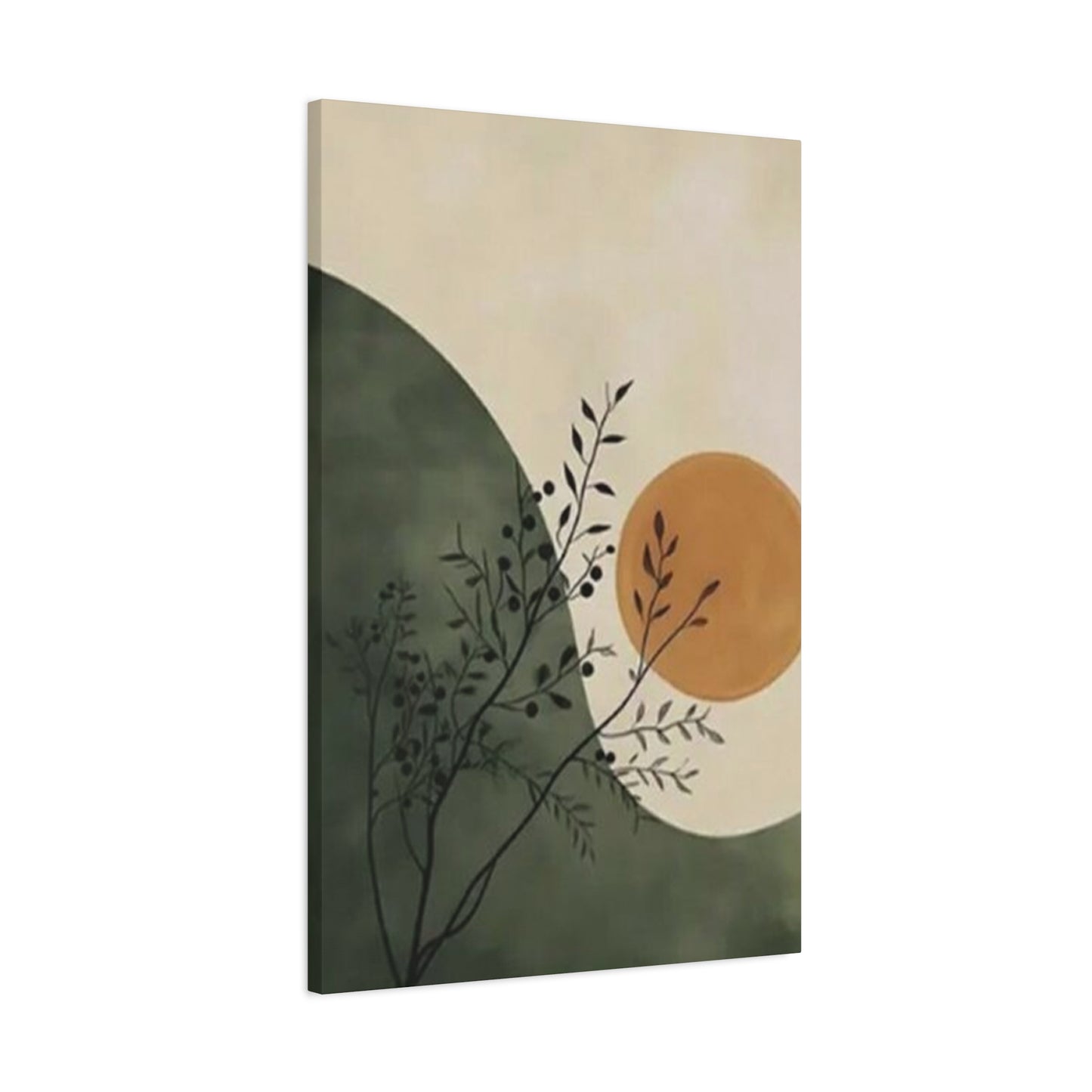 Abstract Sunset Shapes Pattern Wall Art & Canvas Prints