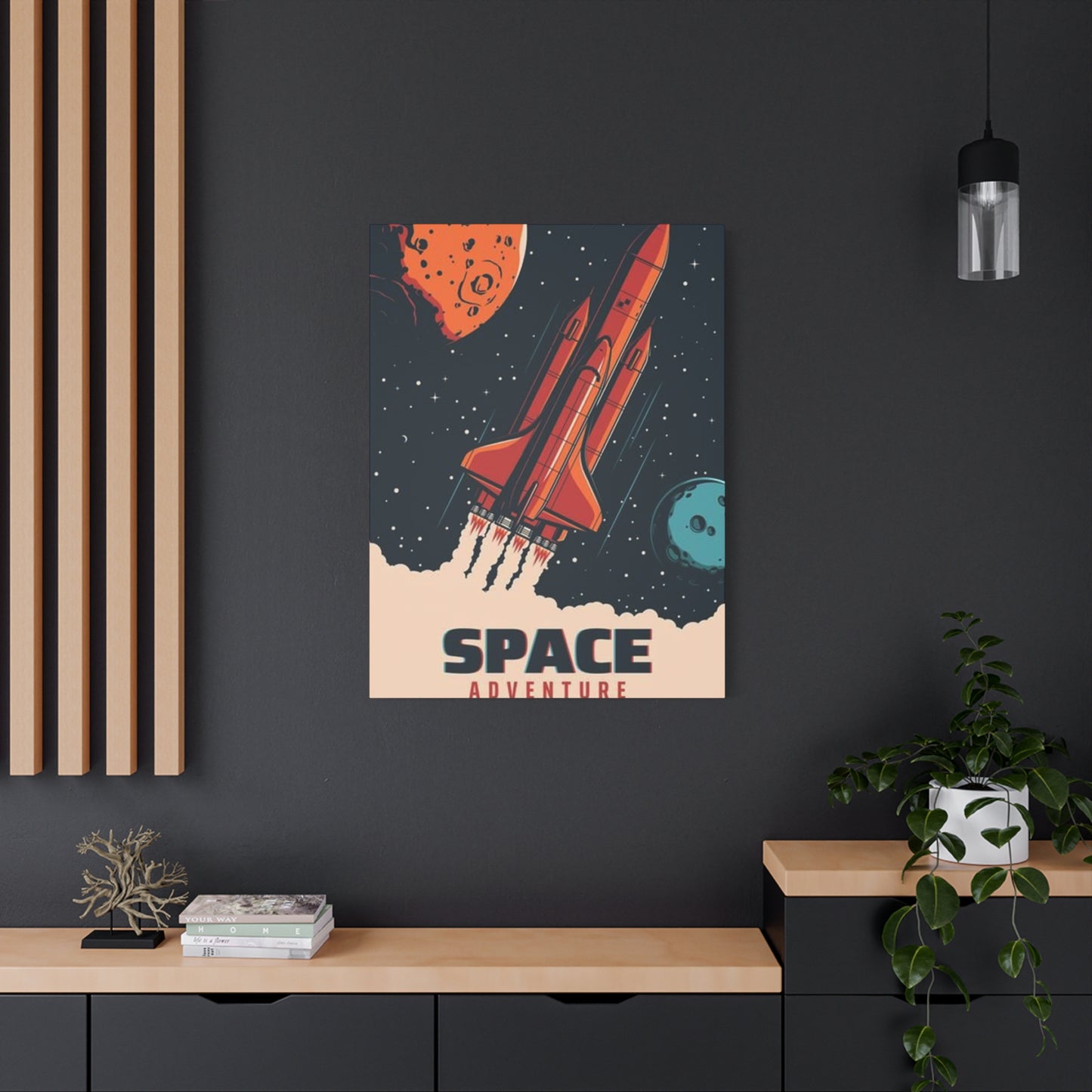 Space Adventure Poster Wall Art & Canvas Prints