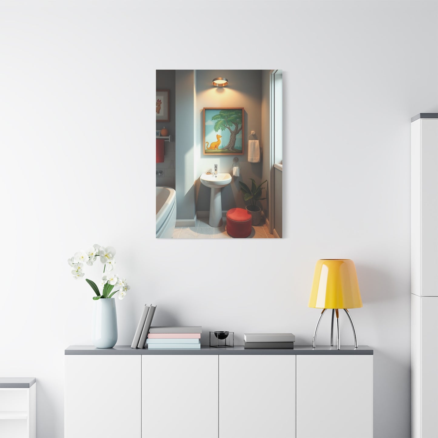 Kid’s Bathroom Art Canvas Art 3 Wall Art & Canvas Print