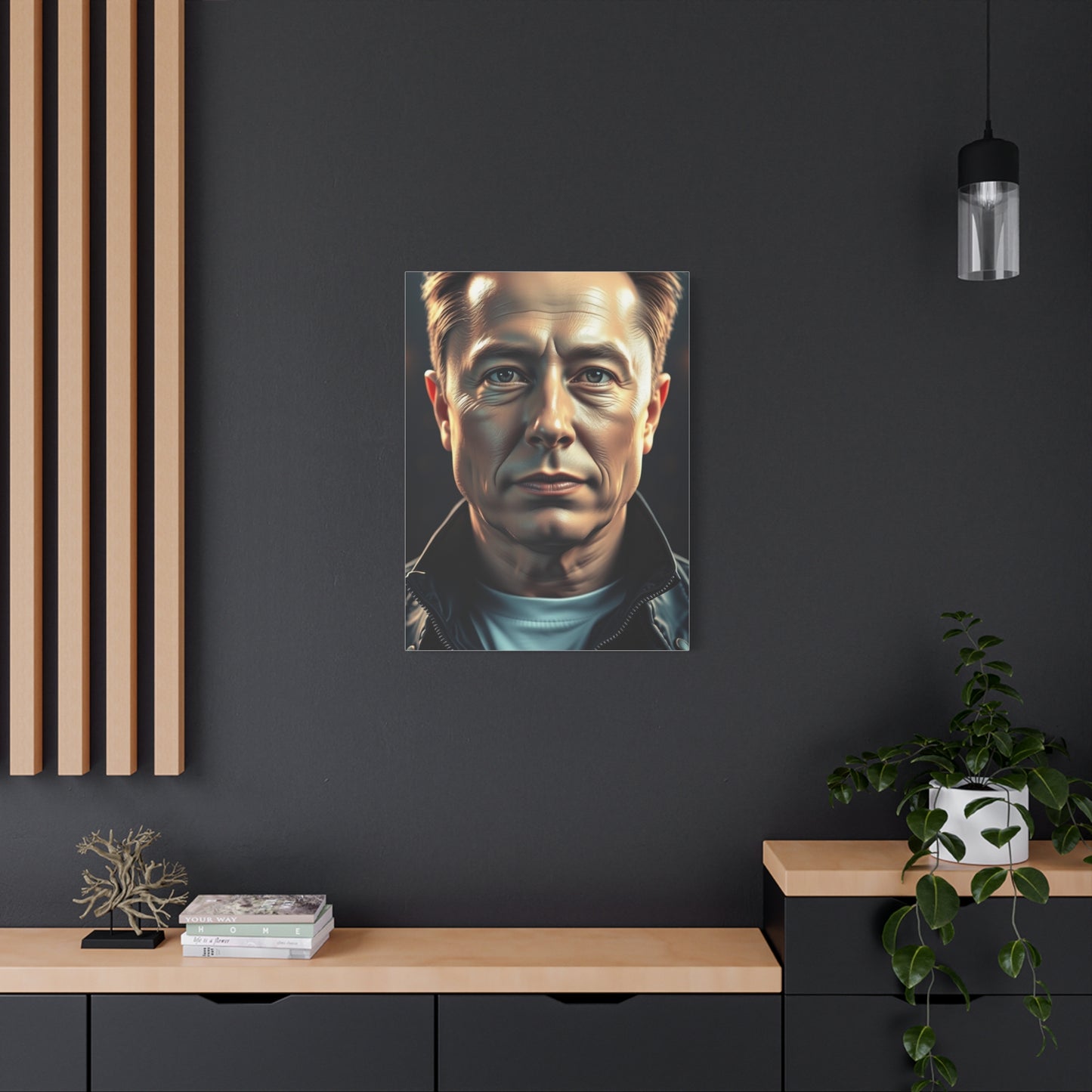 Elon Musk Art Supreme Gallery Wall Art & Canvas Print