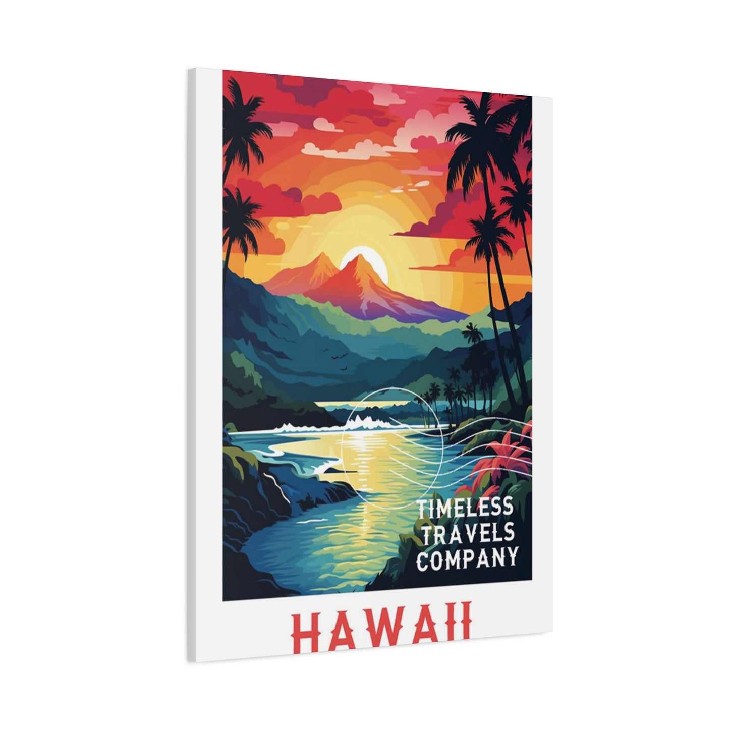 Hawaii Sunset Poster Wall Art & Canvas Prints