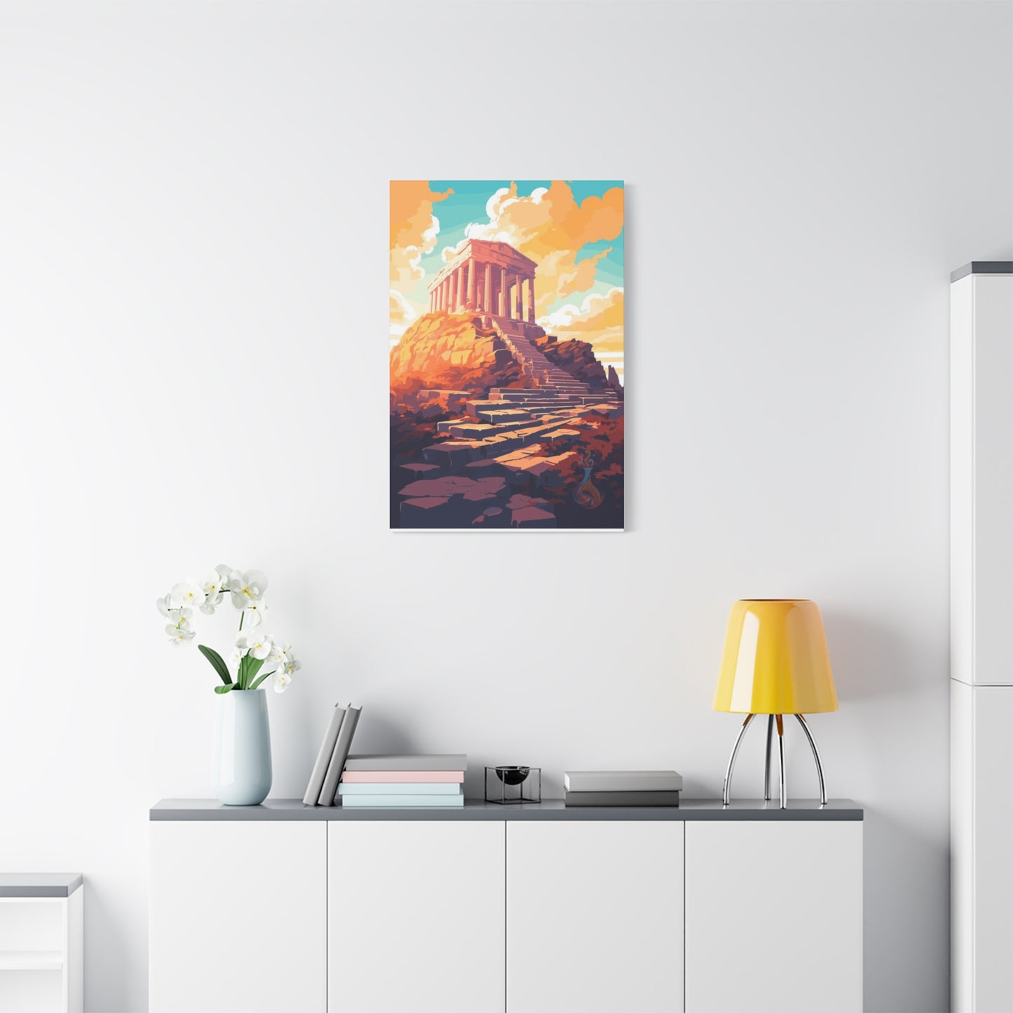 Athens Painting Wall Art & Canvas Prints