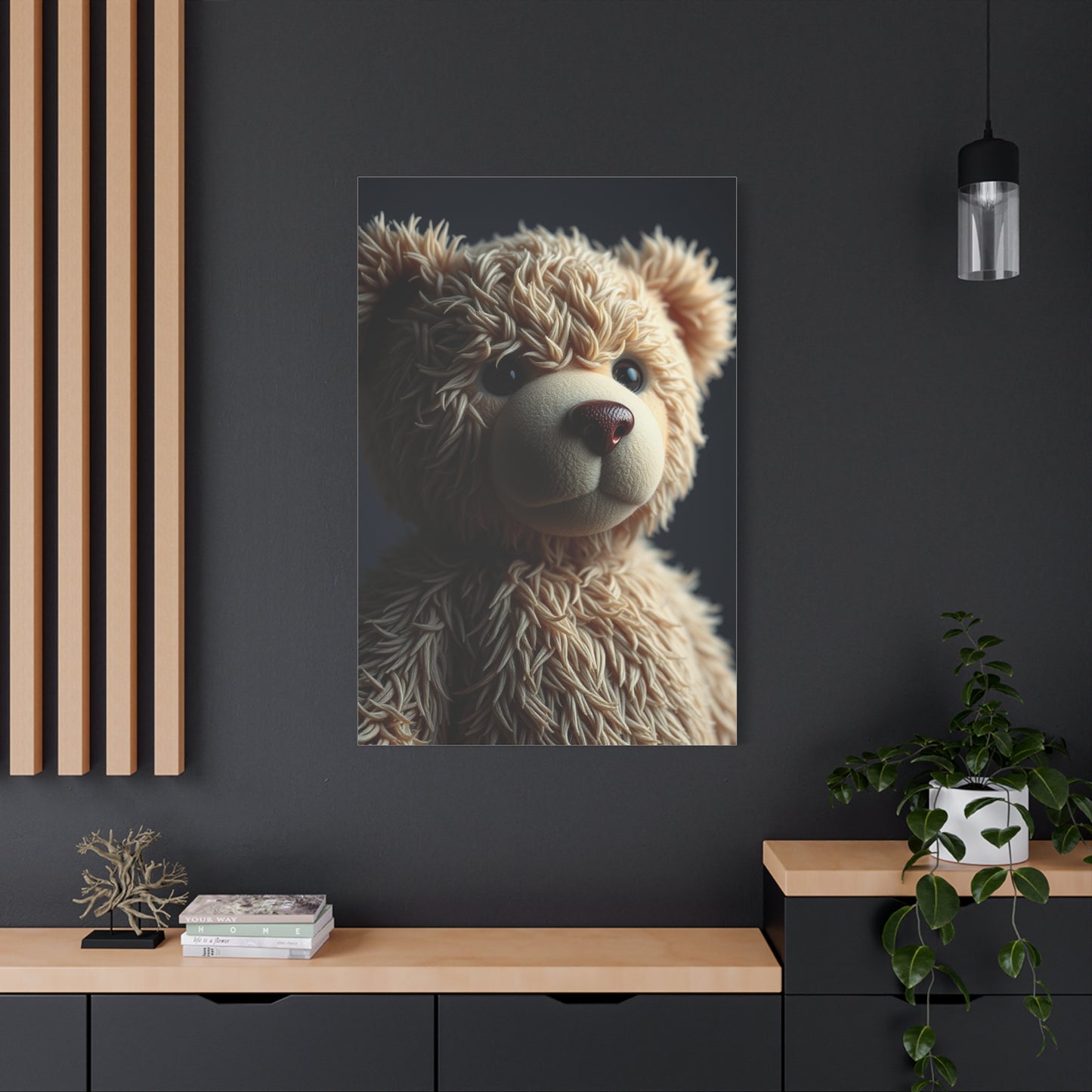 Majestic Ursine Impression Wall Art & Canvas Print