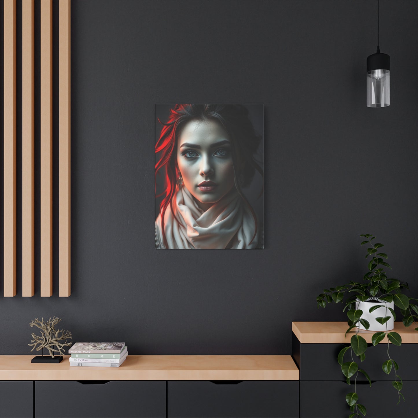 Supreme Black, White & Red Art Collection Wall Art & Canvas Print