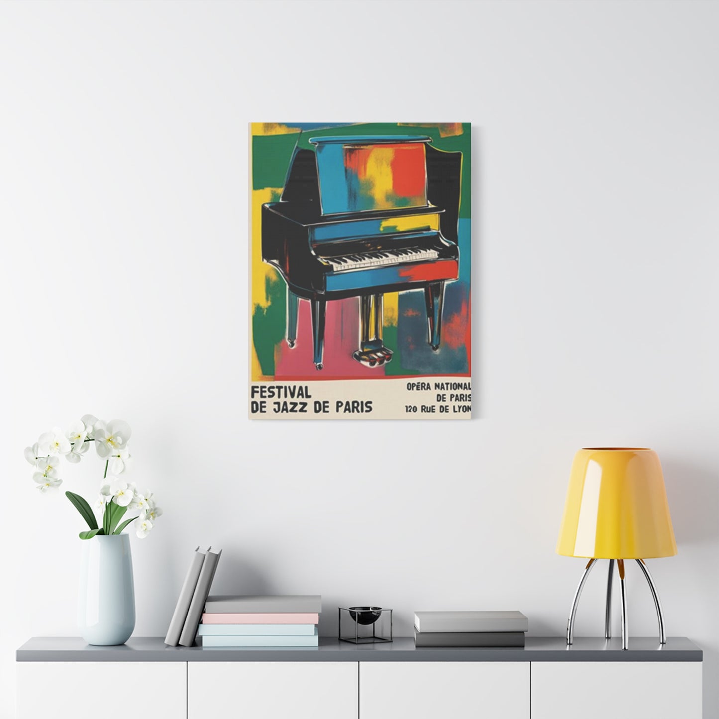 Festival De Jazz De Paris Wall Art & Canvas Prints