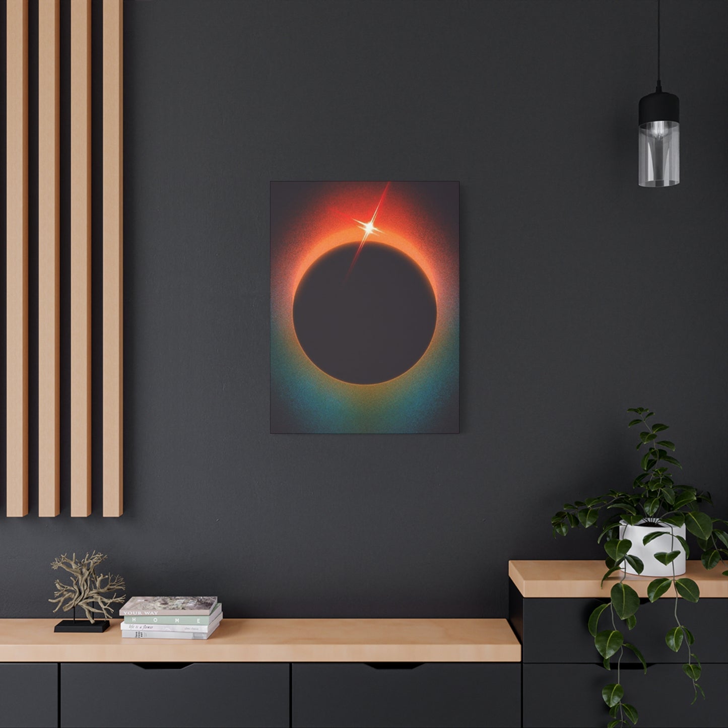 Solar Eclipse Poster Wall Art & Canvas Prints