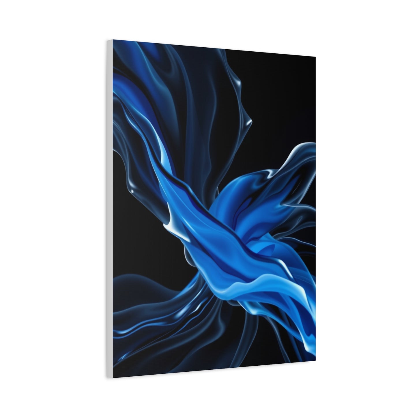 Supreme Black, White & Blue Art Wall Art & Canvas Print