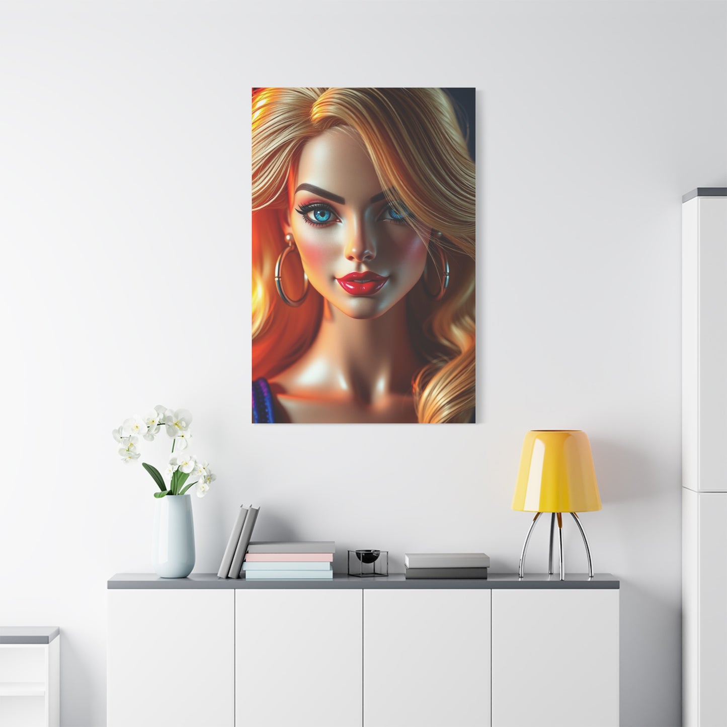 Barbiecore Art Canvas Art 1 Wall Art & Canvas Print