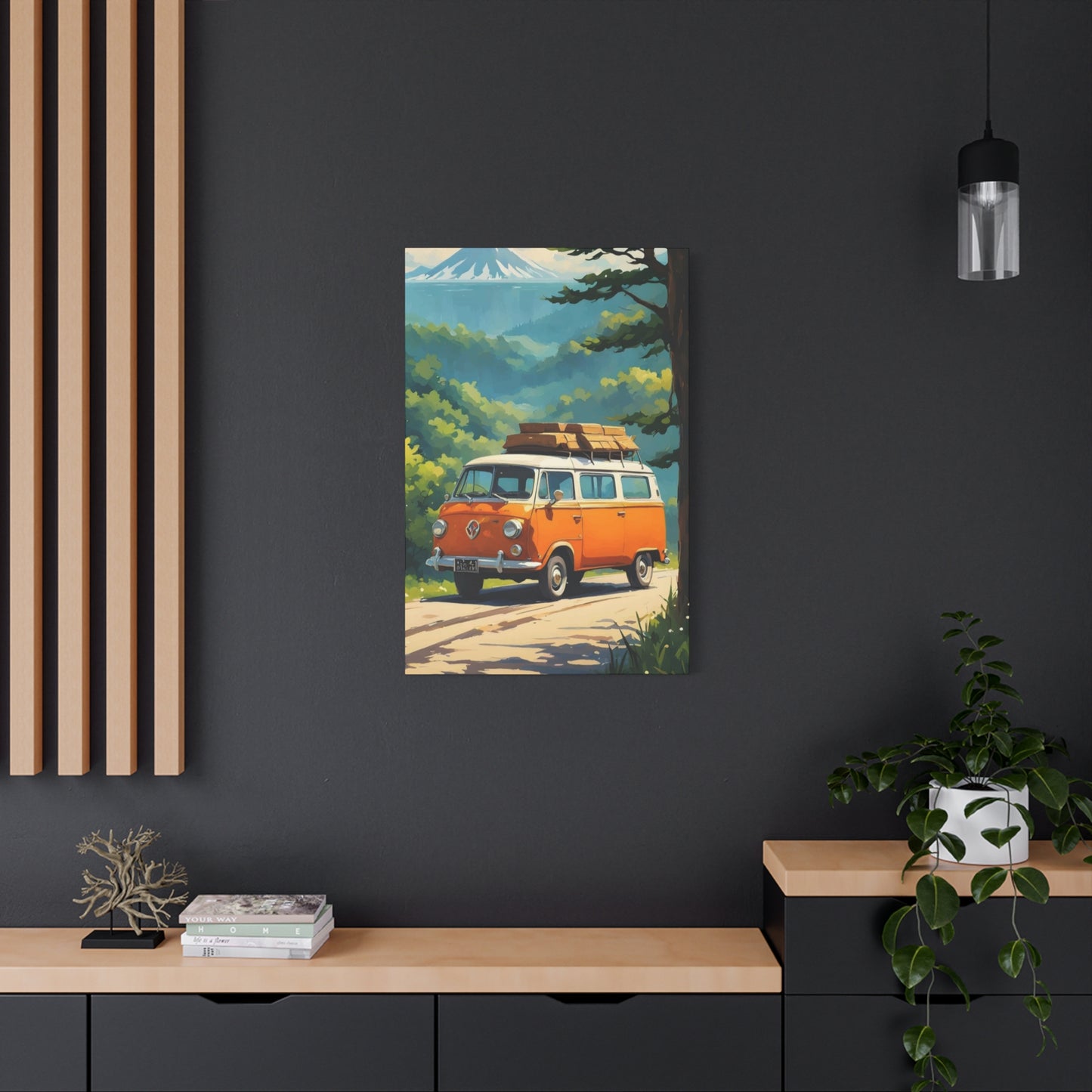 Van In Streets Wall Art & Canvas Prints