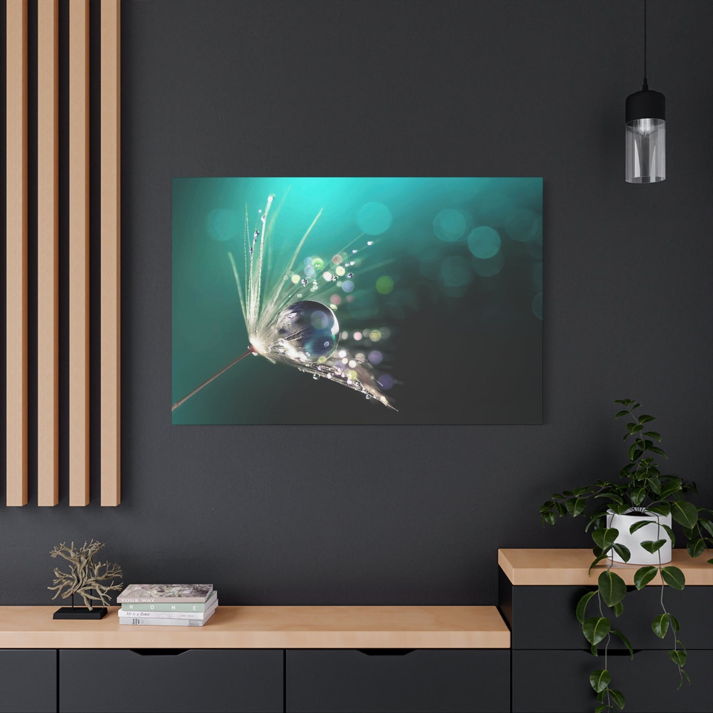 Water drops Wall Art & Canvas Prints