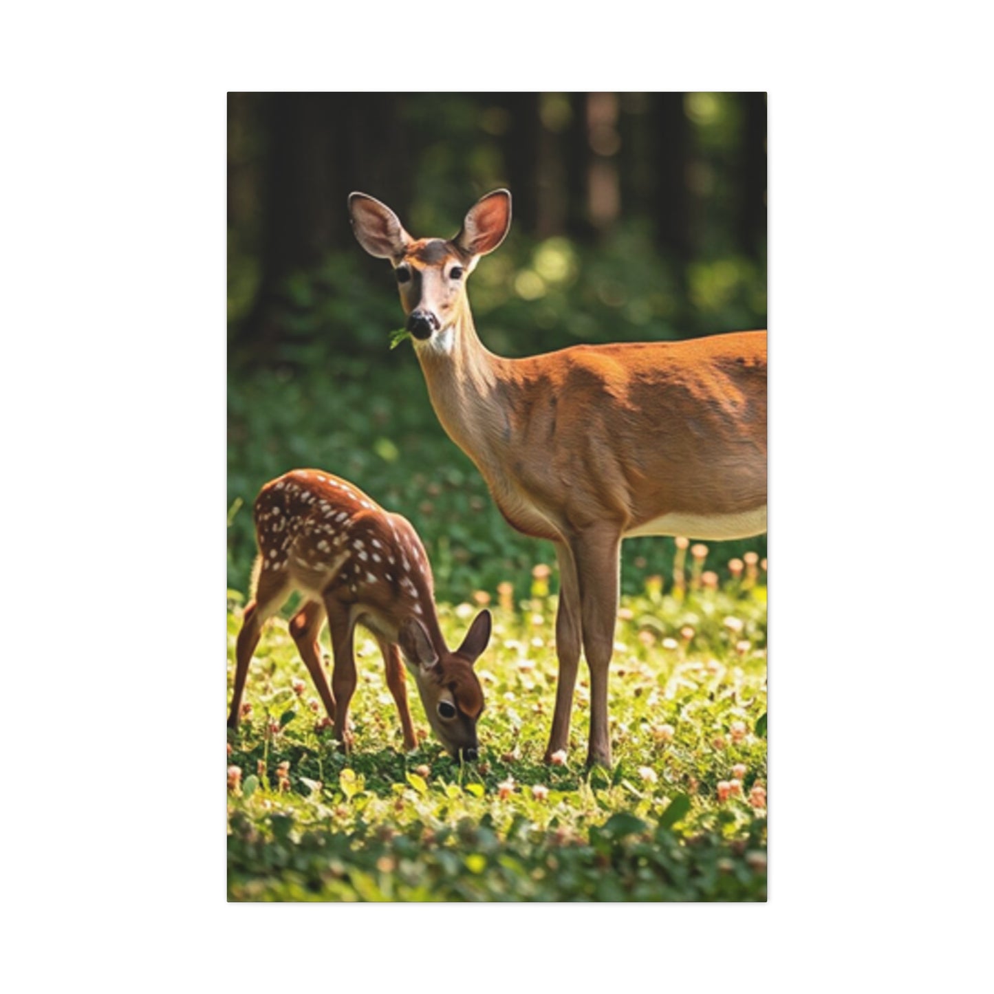 Deer Family Wall Art & Canvas Prints
