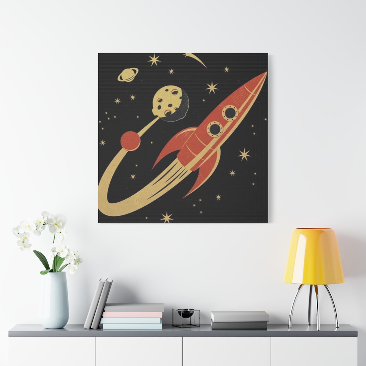 Rocket Poster Wall Art & Canvas Prints
