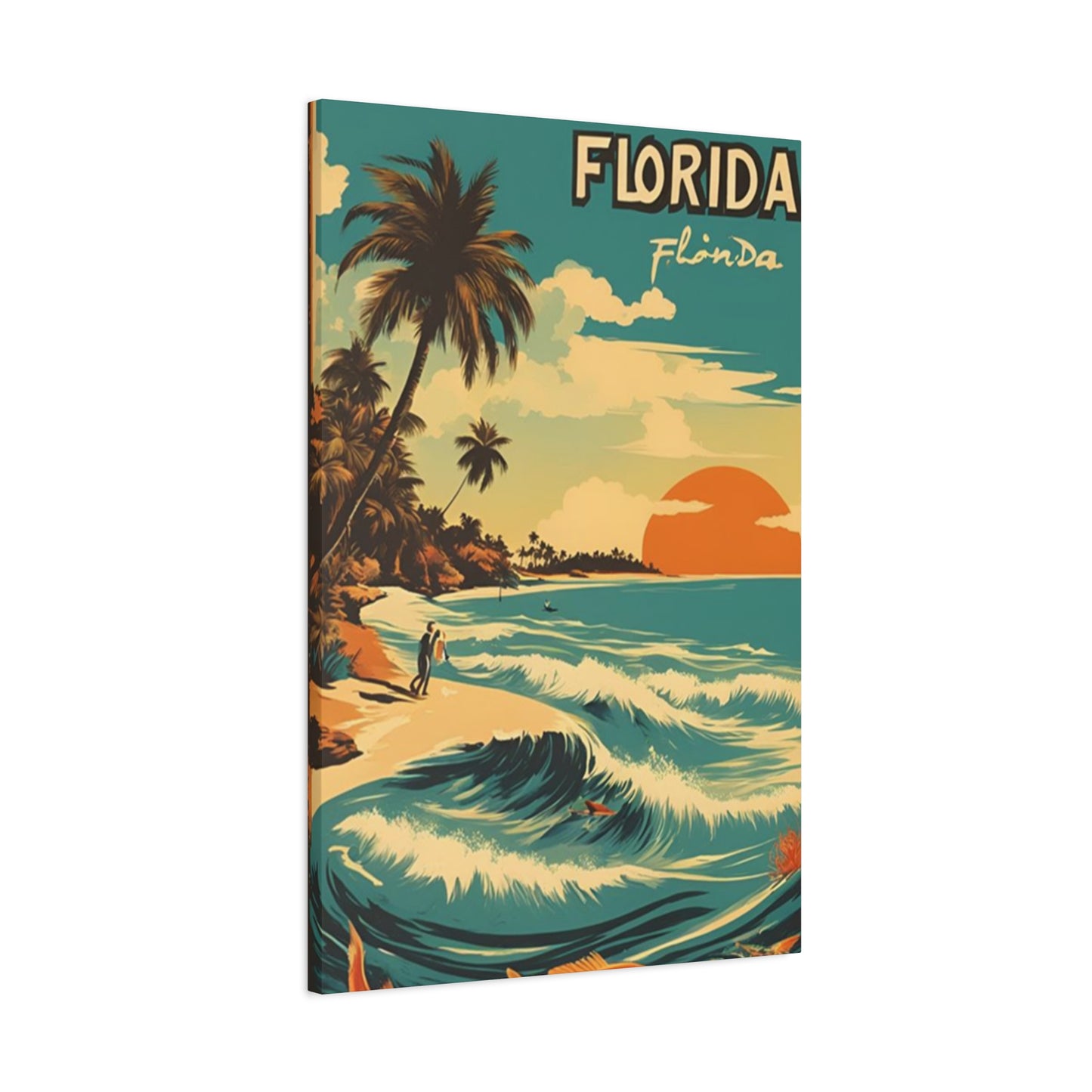 Florida Beach Poster Wall Art & Canvas Prints