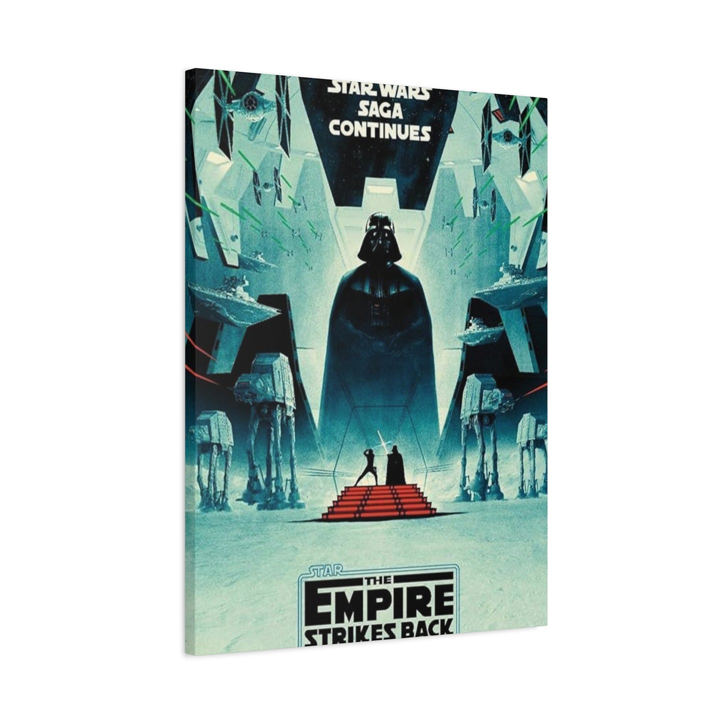 Star Wars Saga Continues Wall Art & Canvas Prints