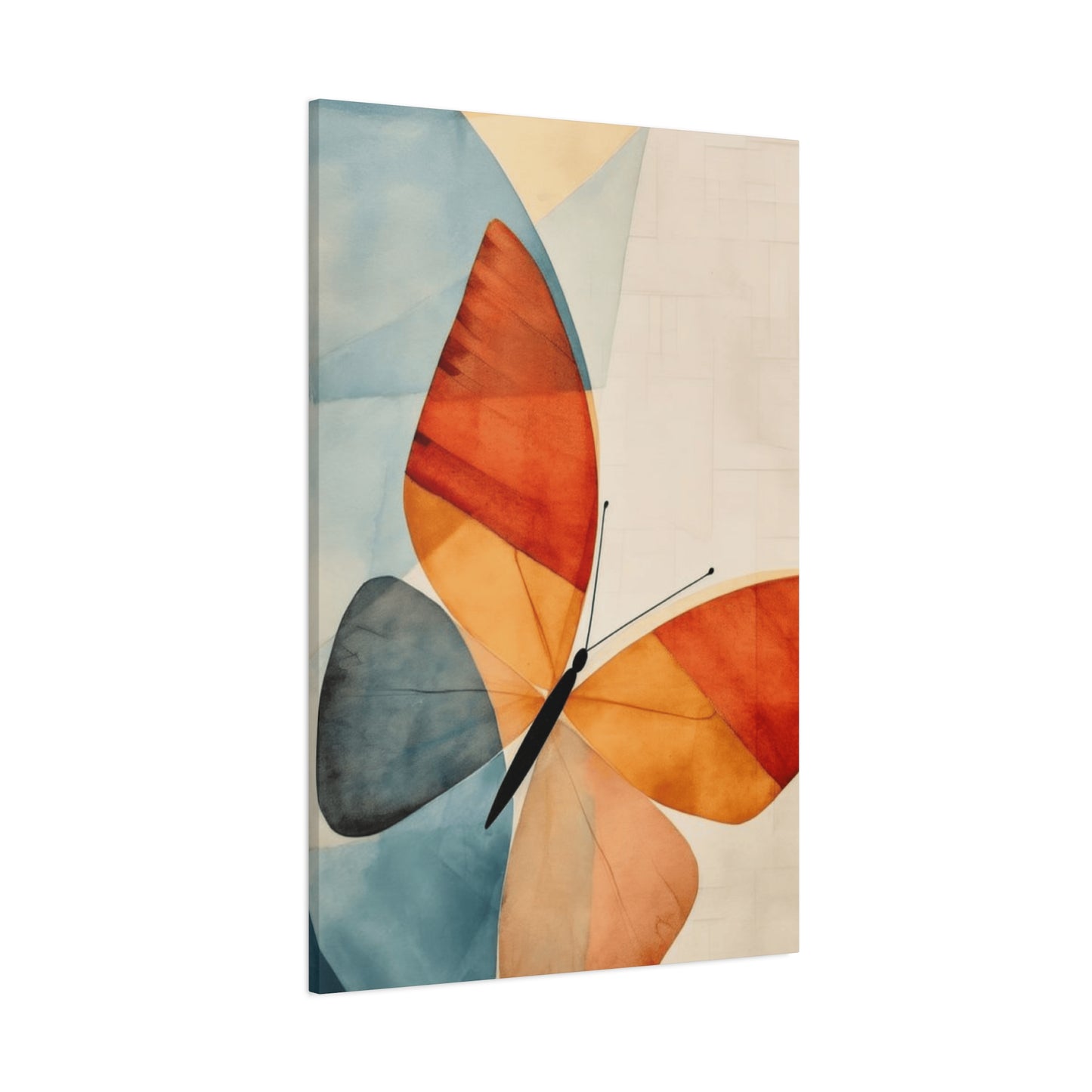 Abstract Butterfly Painting Wall Art & Canvas Prints