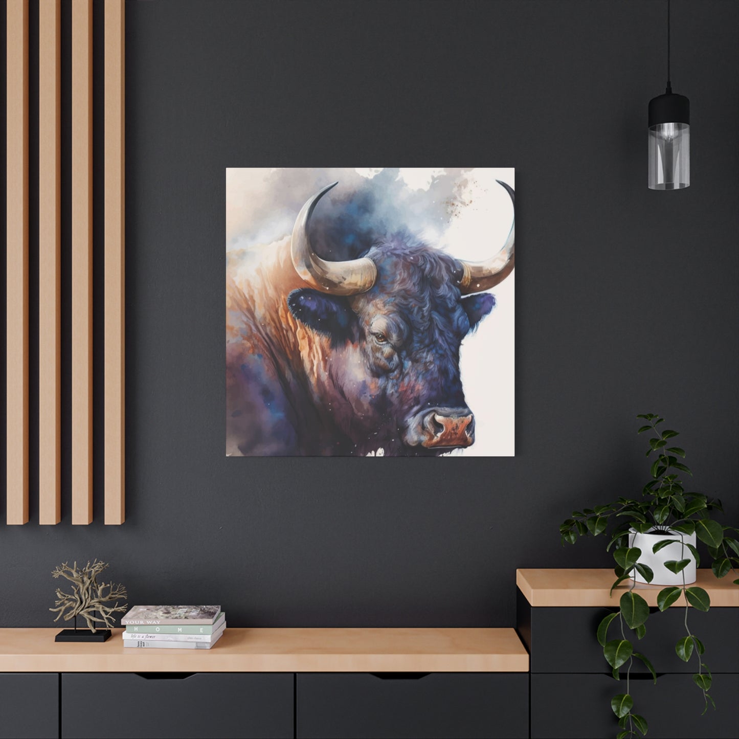 Old Bull Wall Art & Canvas Prints