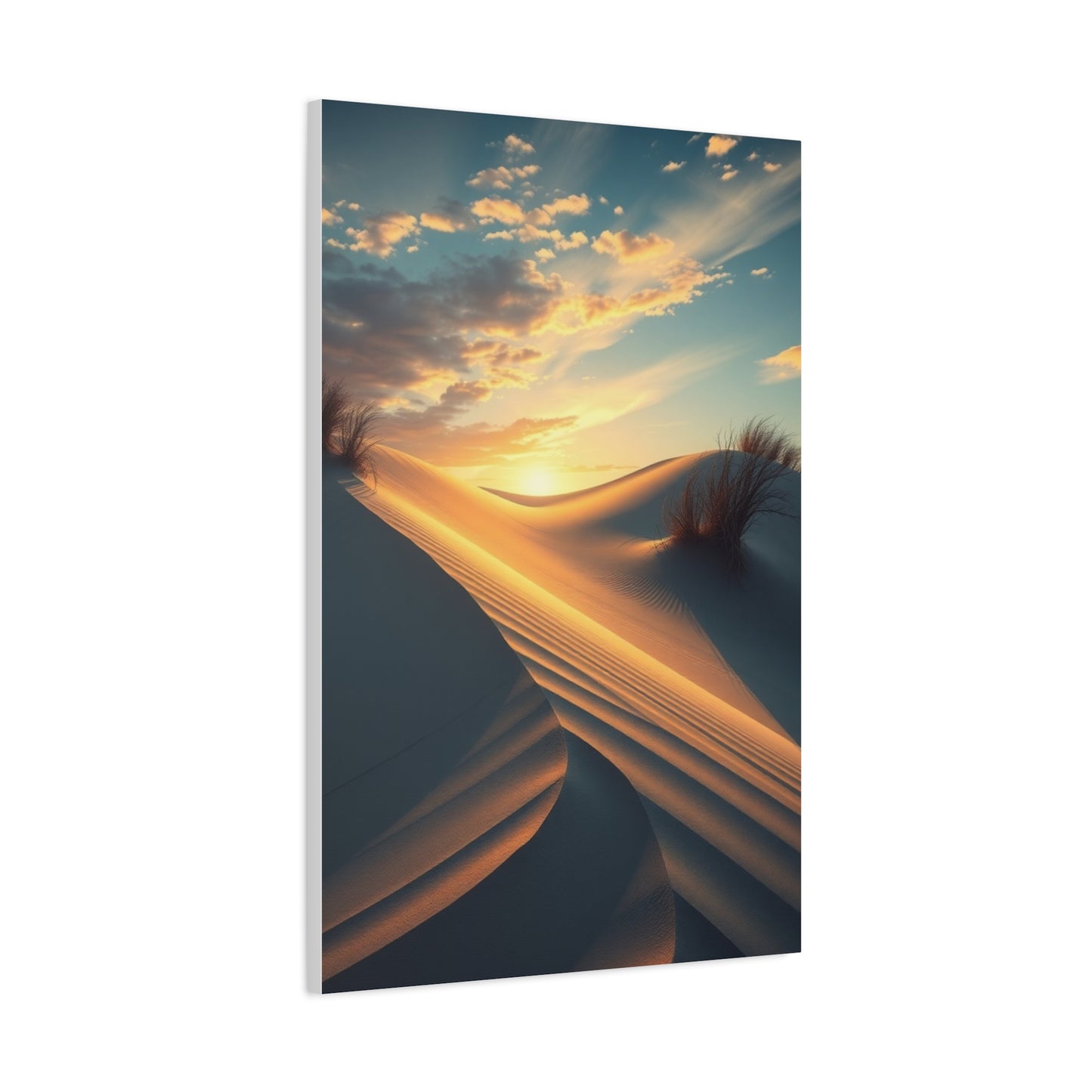 Masterpiece Coastal Sand Dunes Art Vision Wall Art & Canvas Print