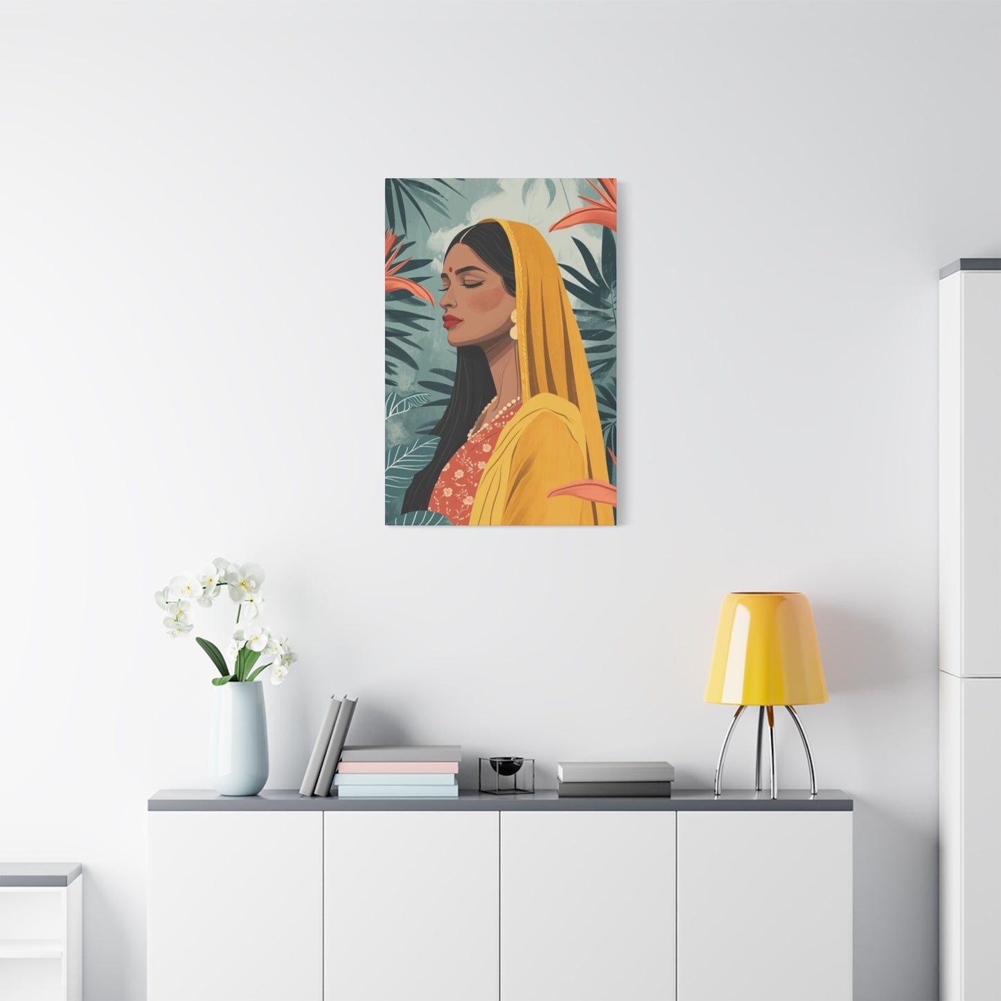 Indian Girl Wall Art & Canvas Prints
