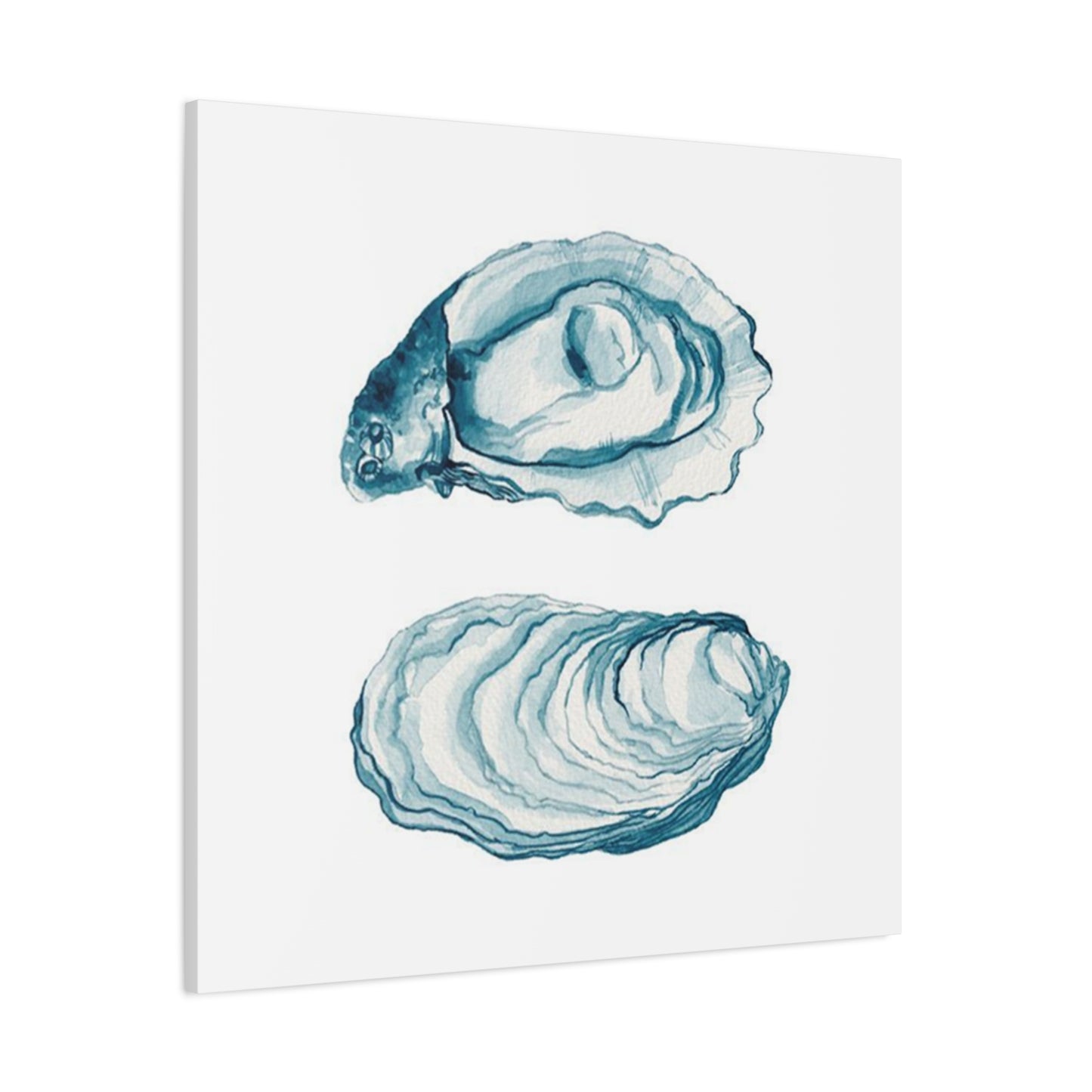 Blue Sea Shell Wall Art & Canvas Prints