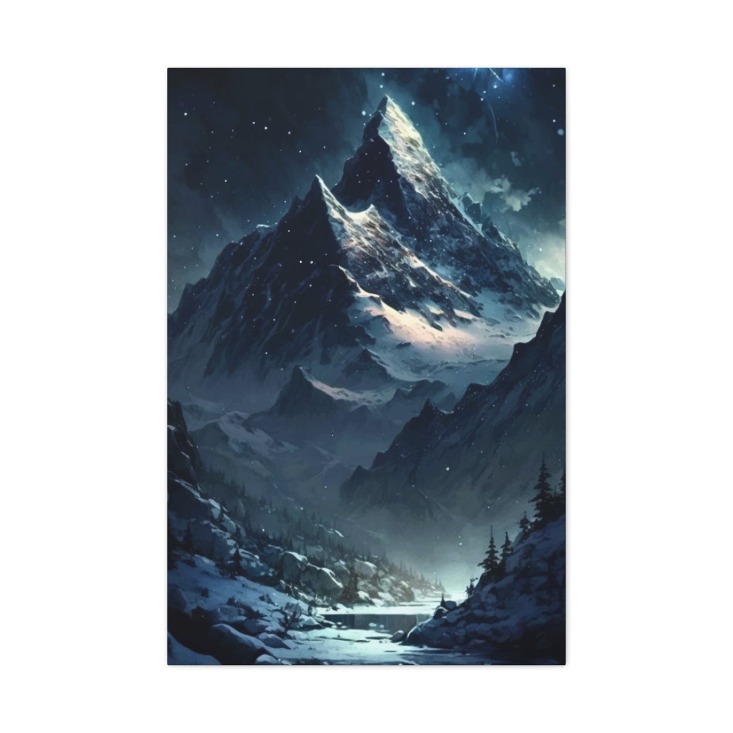 Dark Mountains Wall Art & Canvas Prints