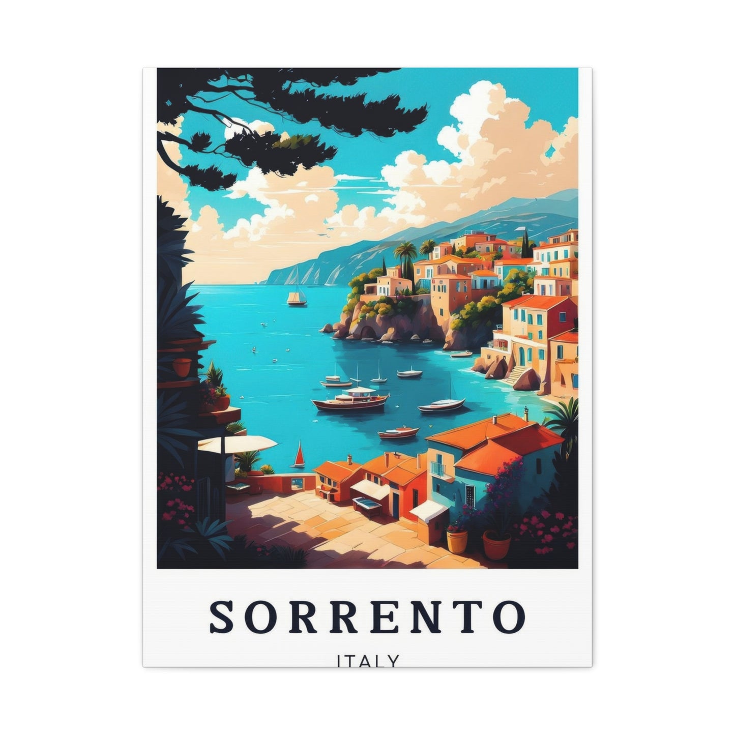 Sorrento Italy Cityscape Wall Art & Canvas Prints