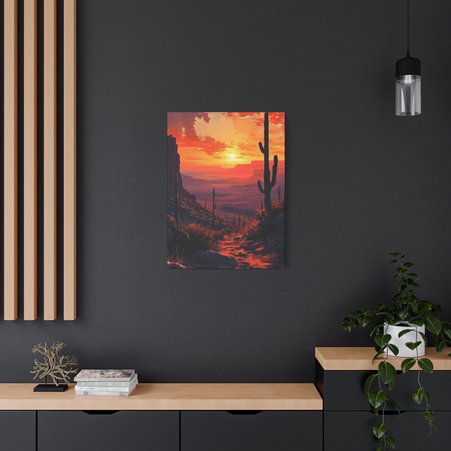 Arizona Desert Sky Sunset Wall Art & Canvas Prints