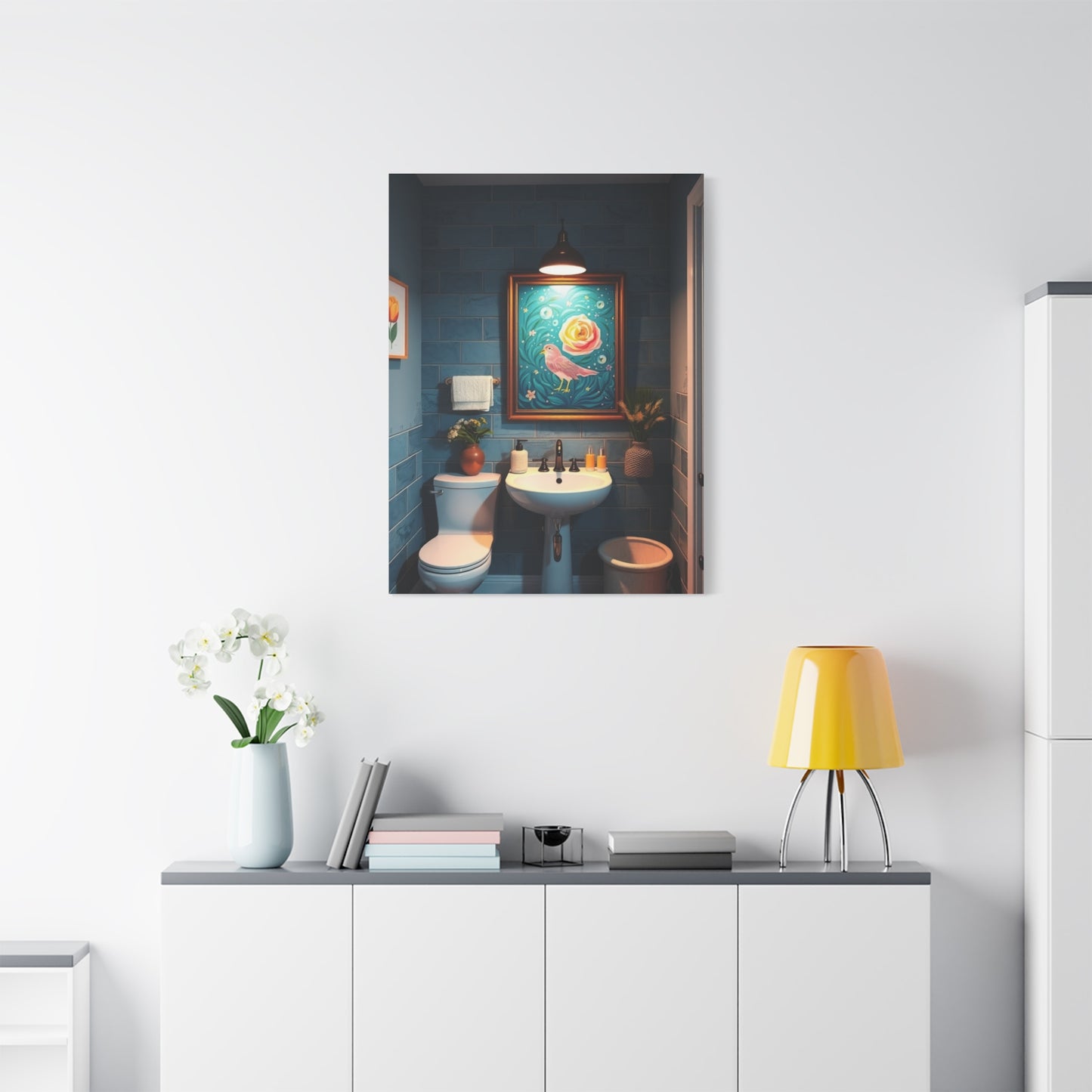 Kid’s Bathroom Art Canvas Art 2 Wall Art & Canvas Print