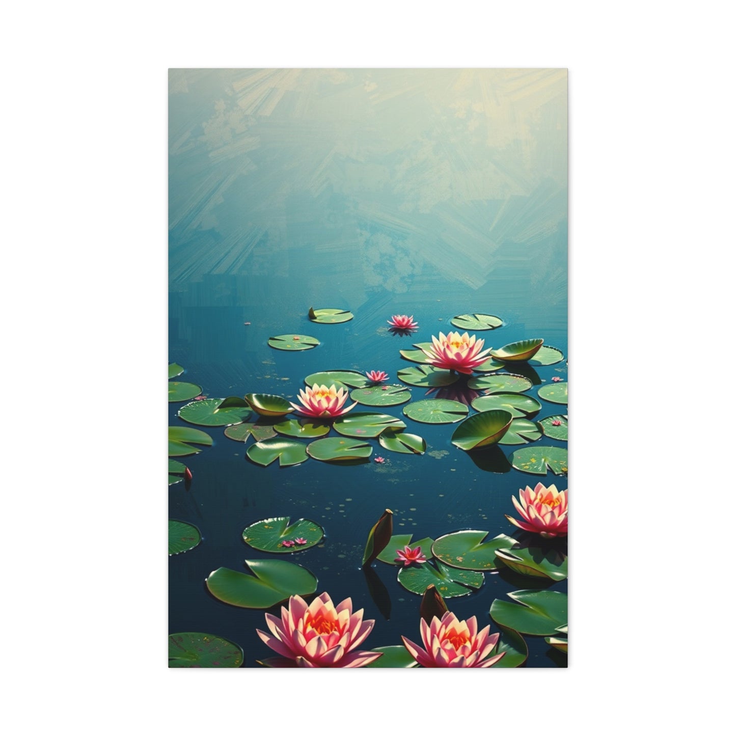 Claude Monet Water Lilies Art Canvas Art 1 Wall Art & Canvas Print