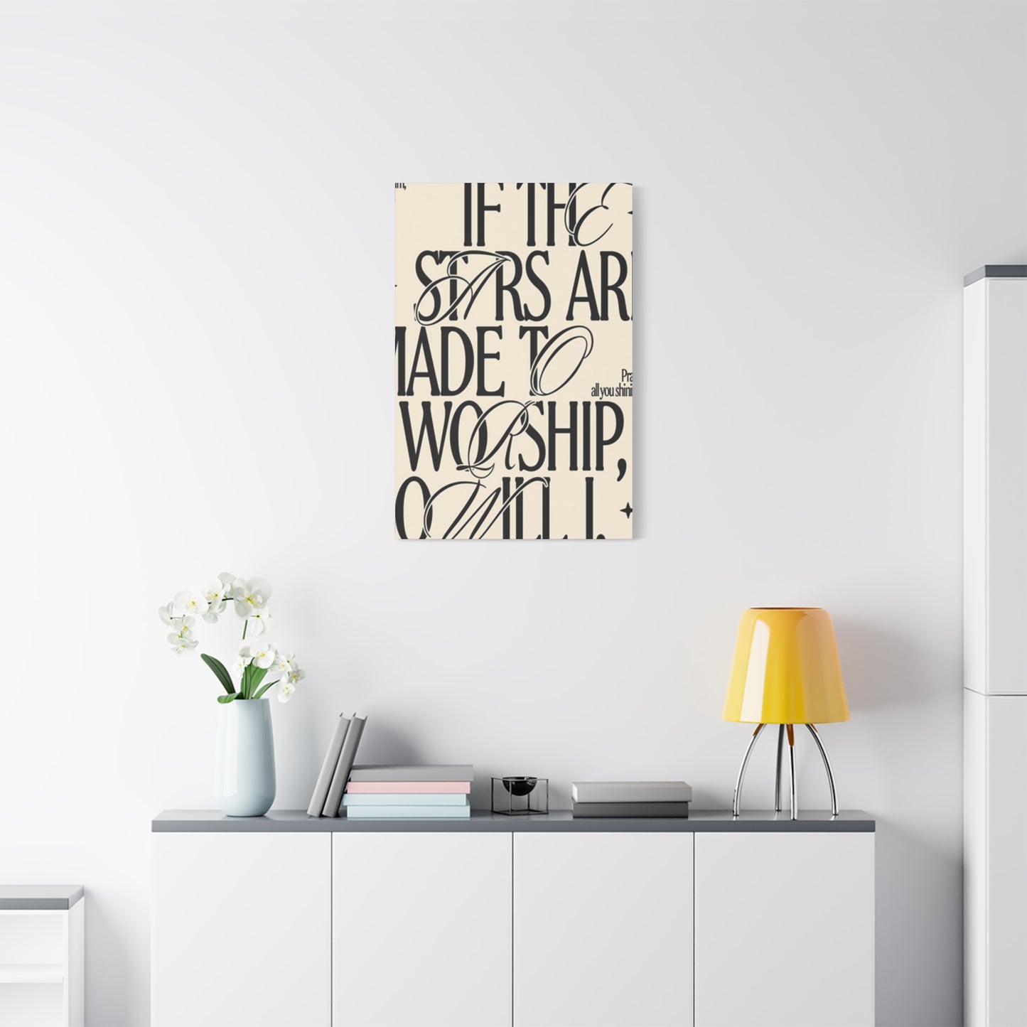 Stars Quotes And Saying Poster Wall Art & Canvas Prints