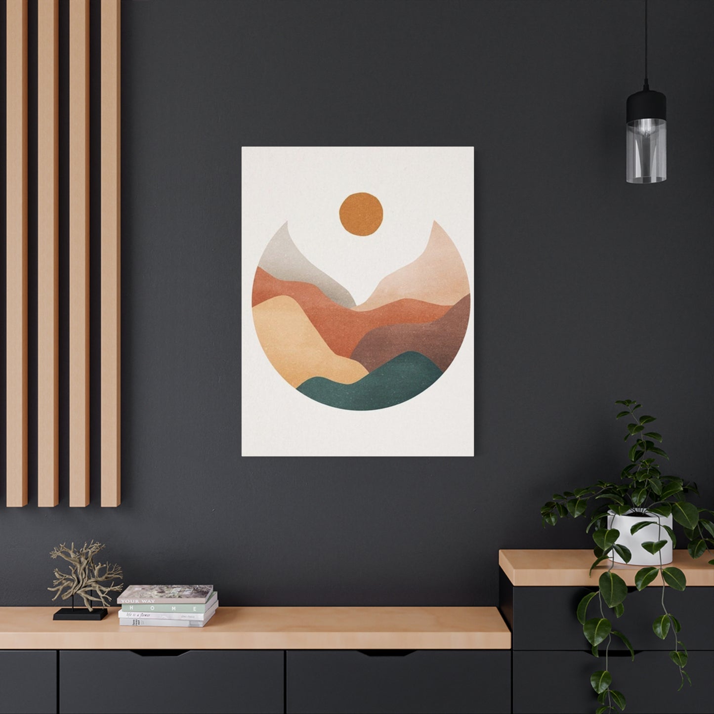 Abstract Circle Shape Pattern Wall Art & Canvas Prints