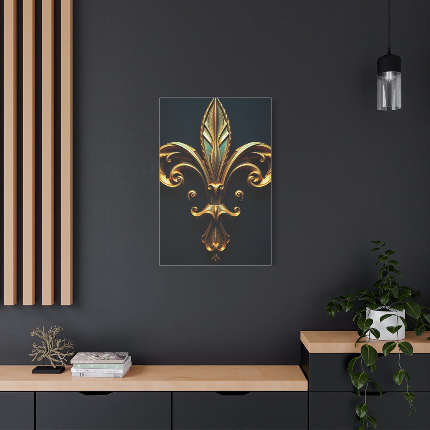 Fleur-de-Lis Art Supreme Gallery Wall Art & Canvas Print