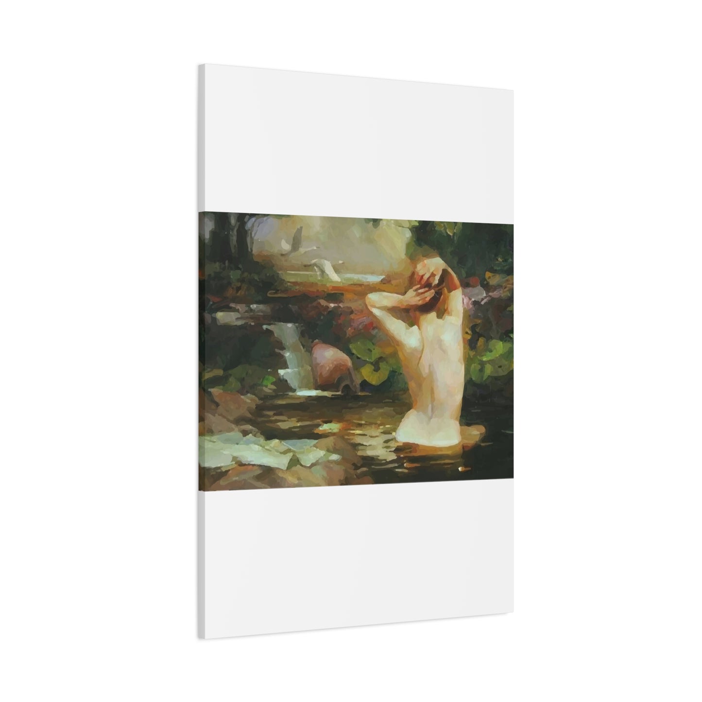 Girl In River Wall Art & Canvas Prints