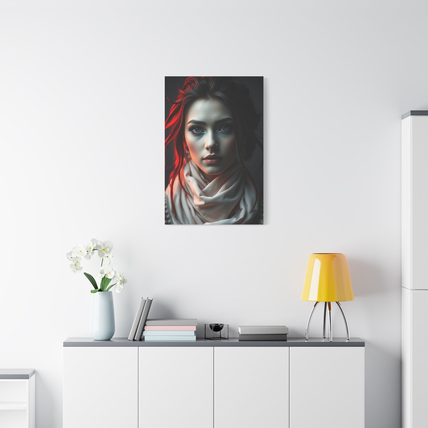 Supreme Black, White & Red Art Collection Wall Art & Canvas Print